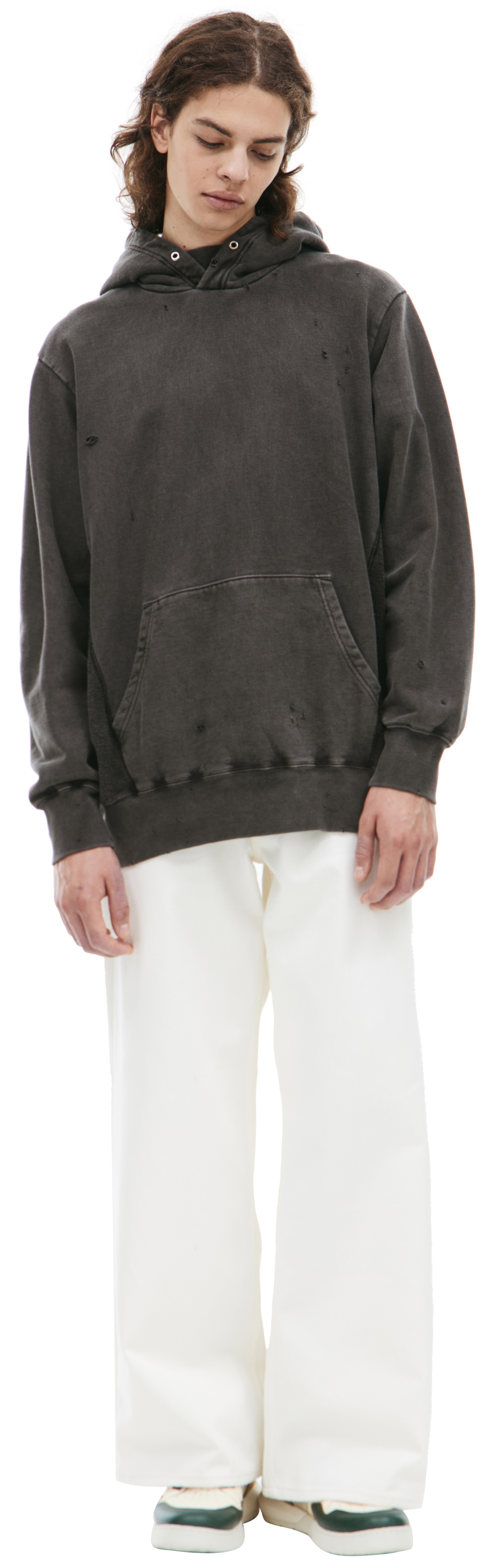 Undercover Худи с эффектом потертости