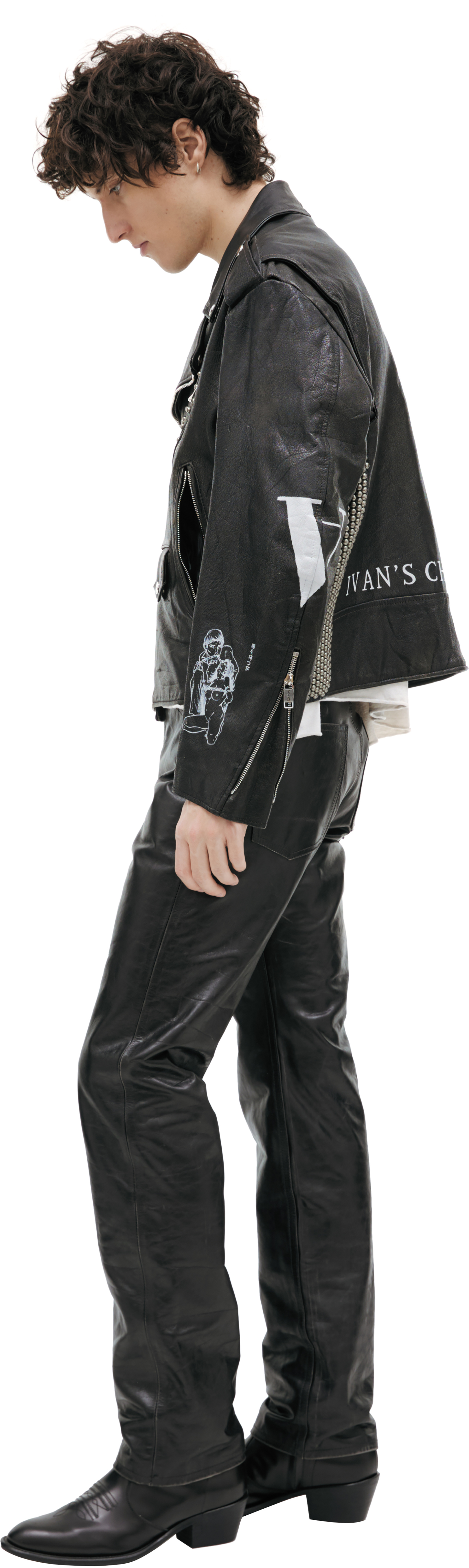 Enfants Riches Déprimés Куртка CUSTOM HANDWORKED CRUST #4