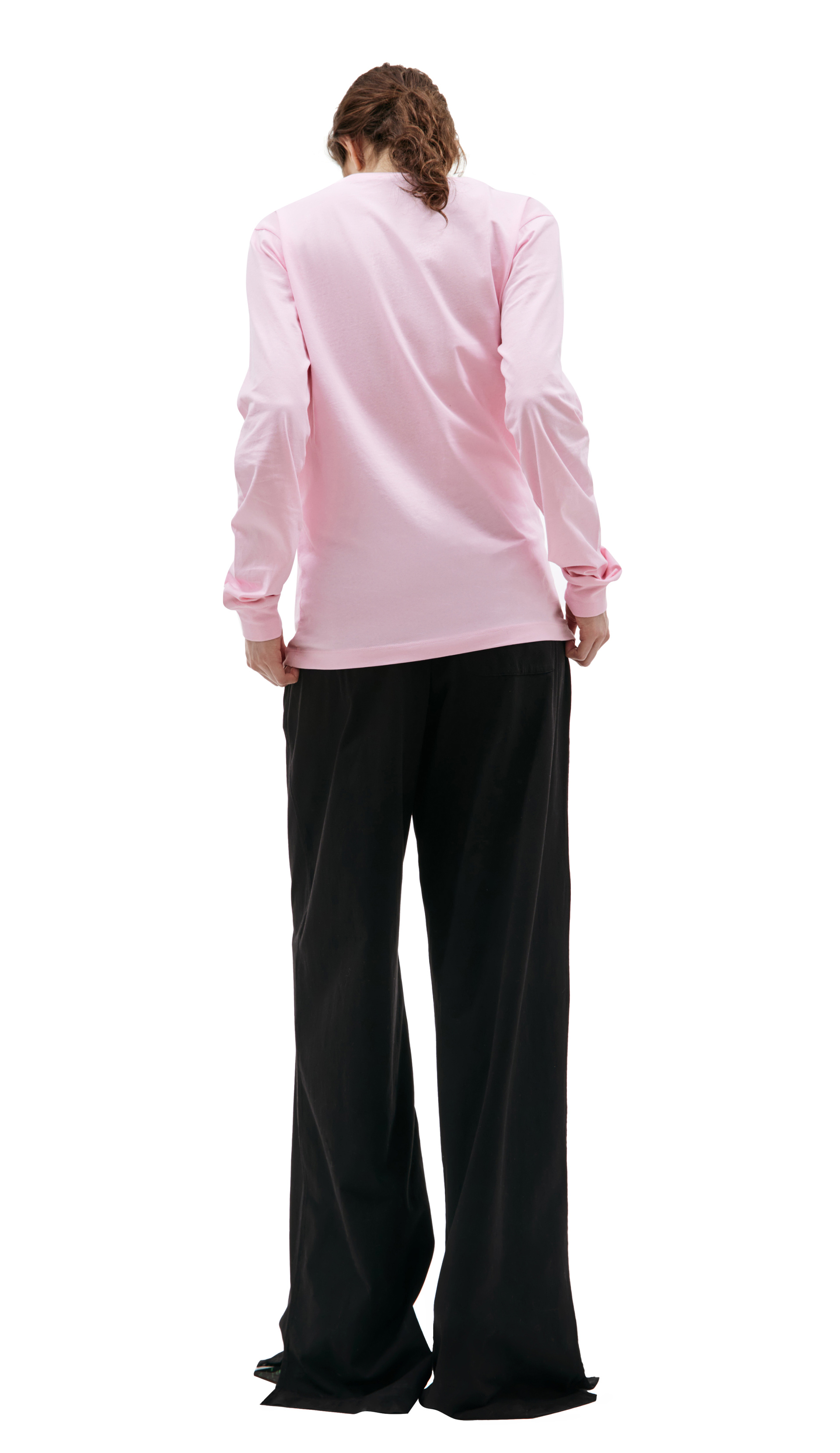 Marni Розовый лонгслив с логотипом