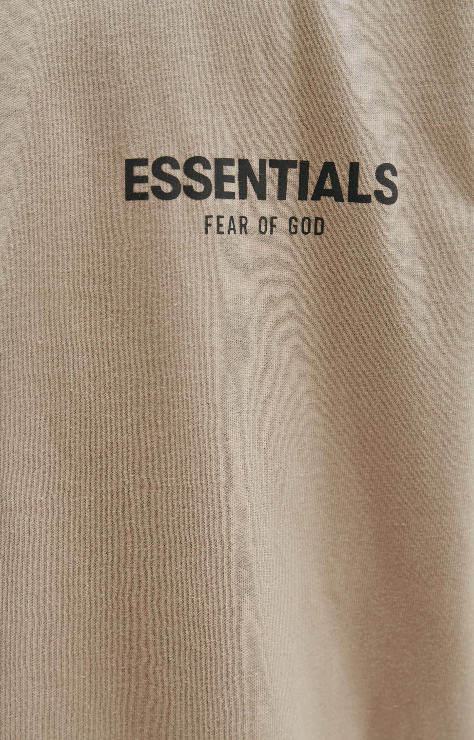 Fear of God Essentials Оверсайз футболка с логотипом