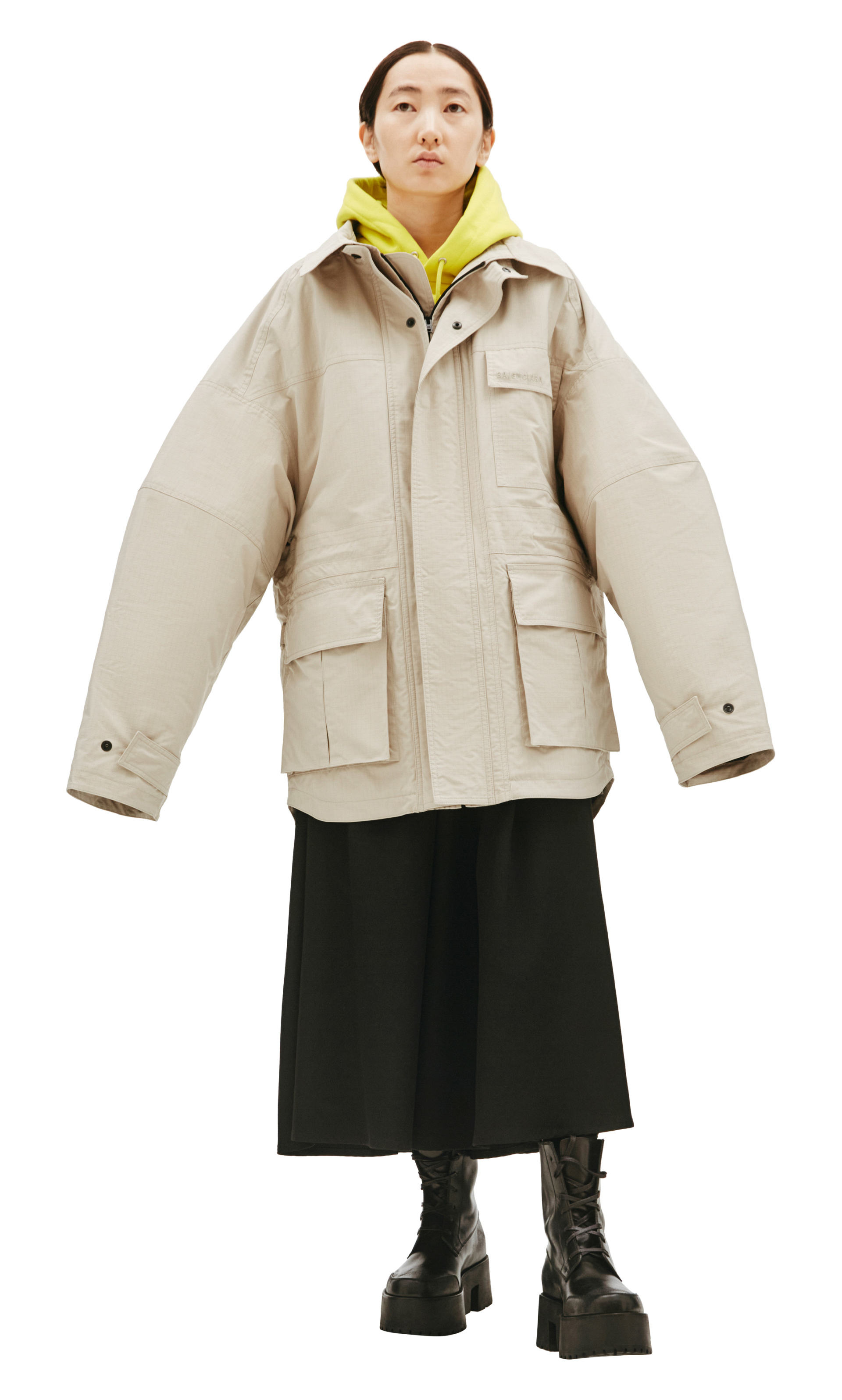 Balenciaga Куртка Оверсайз с карманами