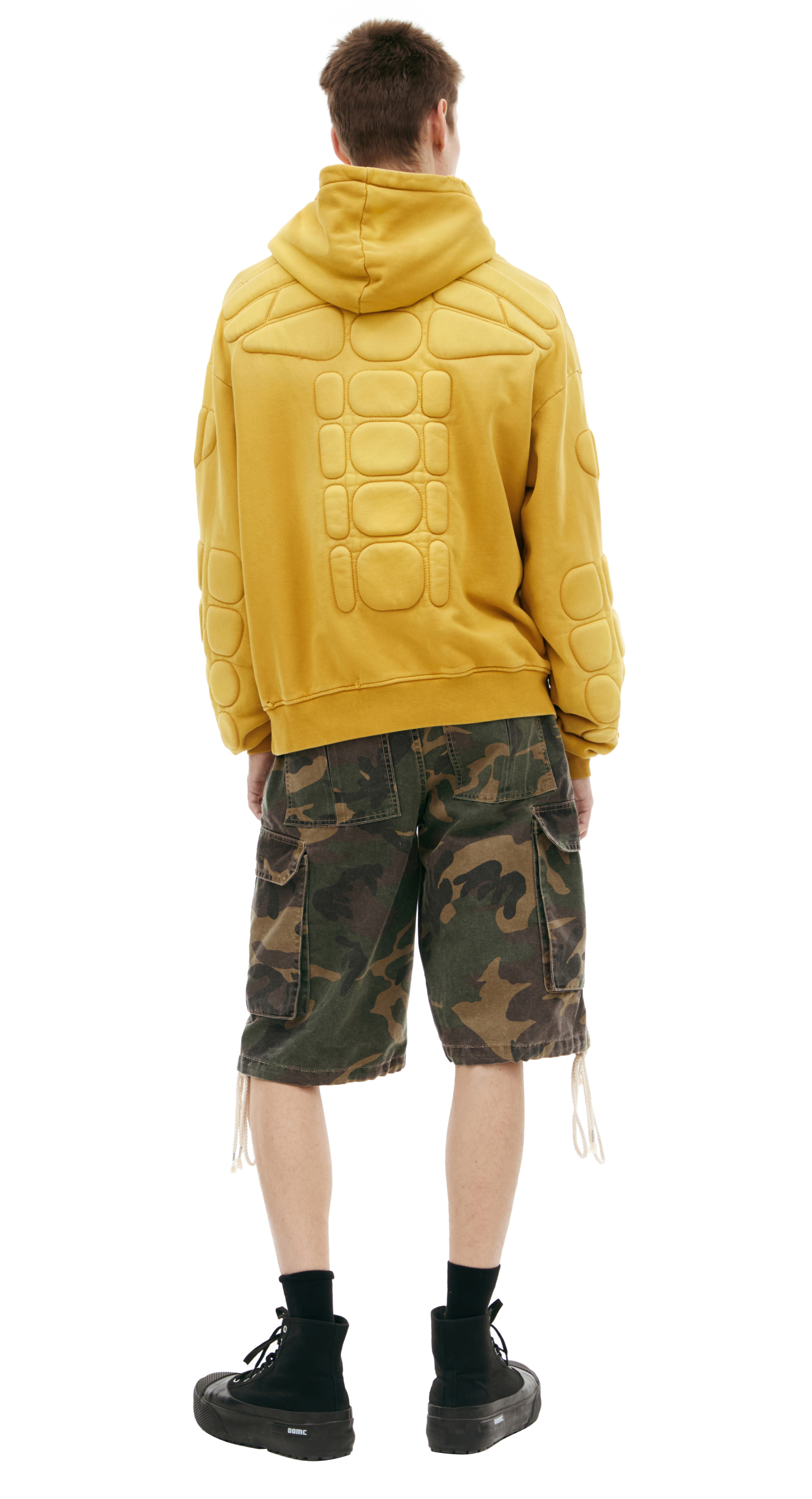 Satoshi Nakamoto Желтое худи с логотипом