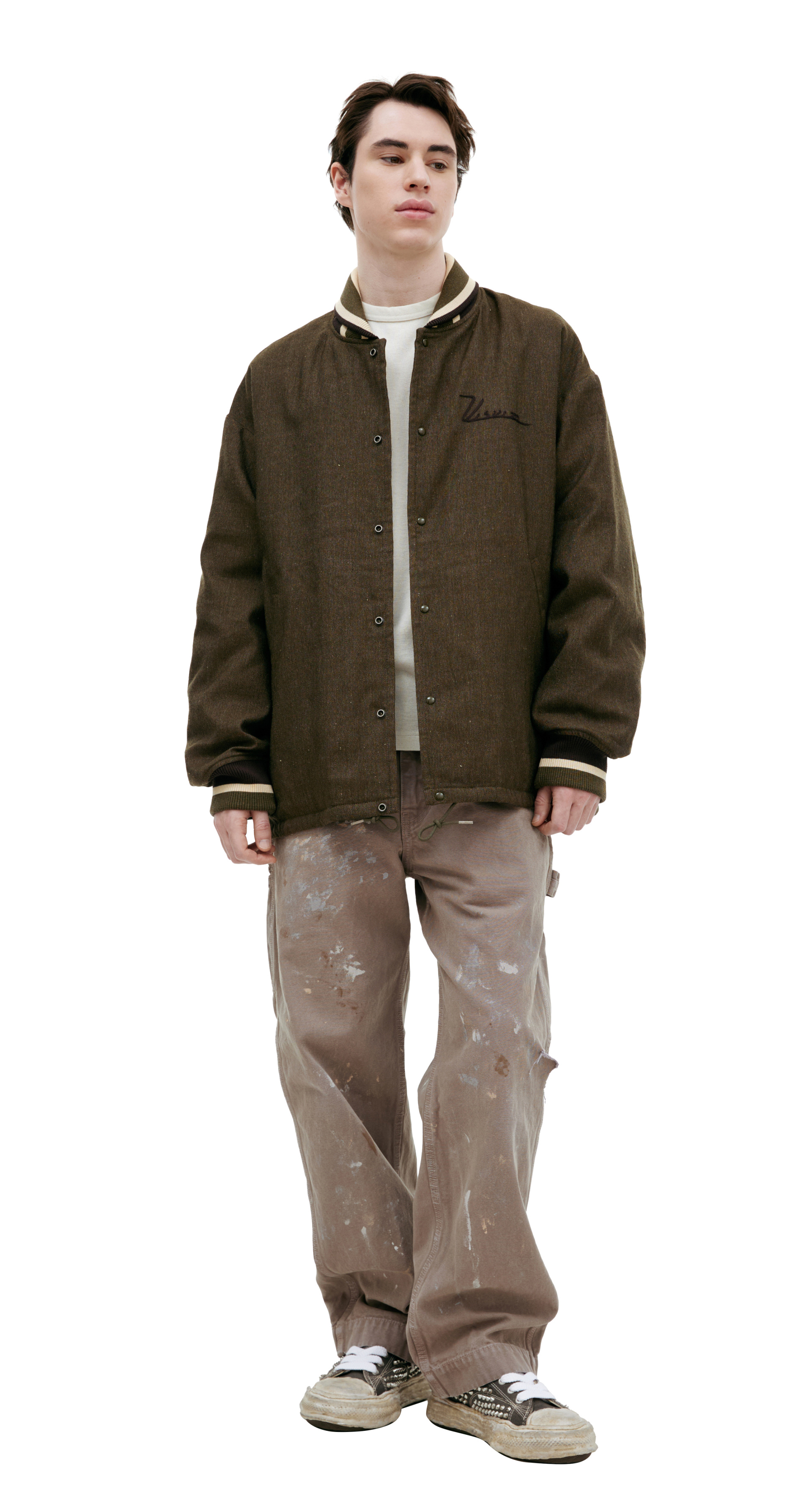 visvim Бомбер из шерсти