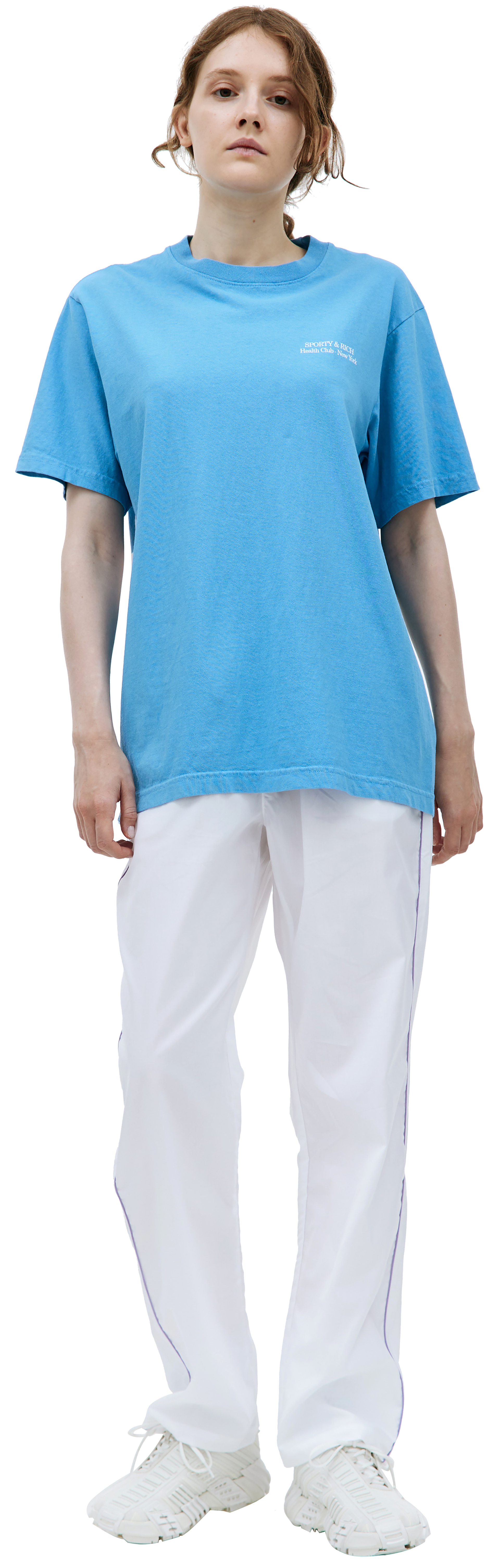 SPORTY & RICH Футболка с принтом \'Drink More Water\'