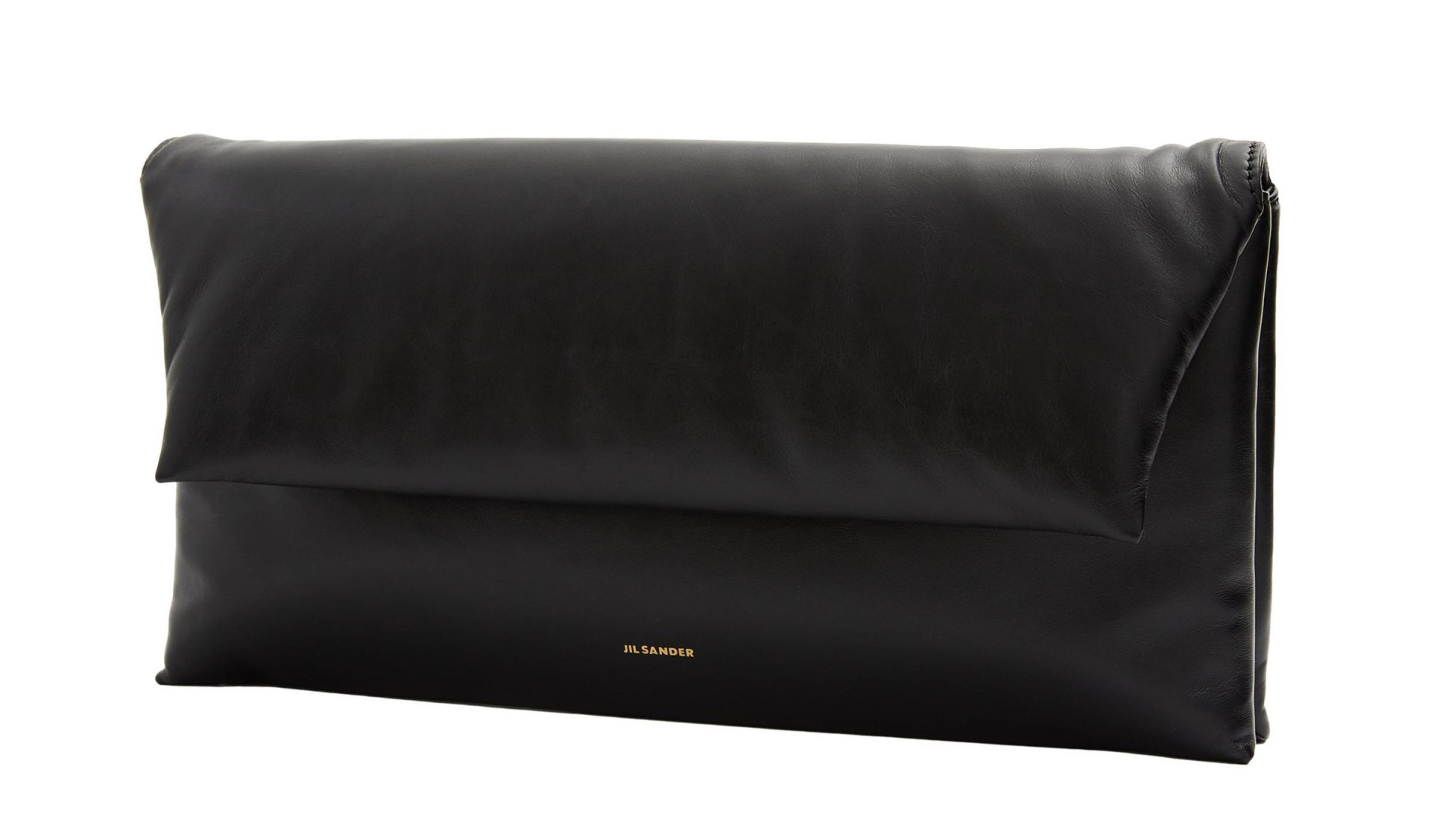 Jil Sander Кожаная сумка с логотипом