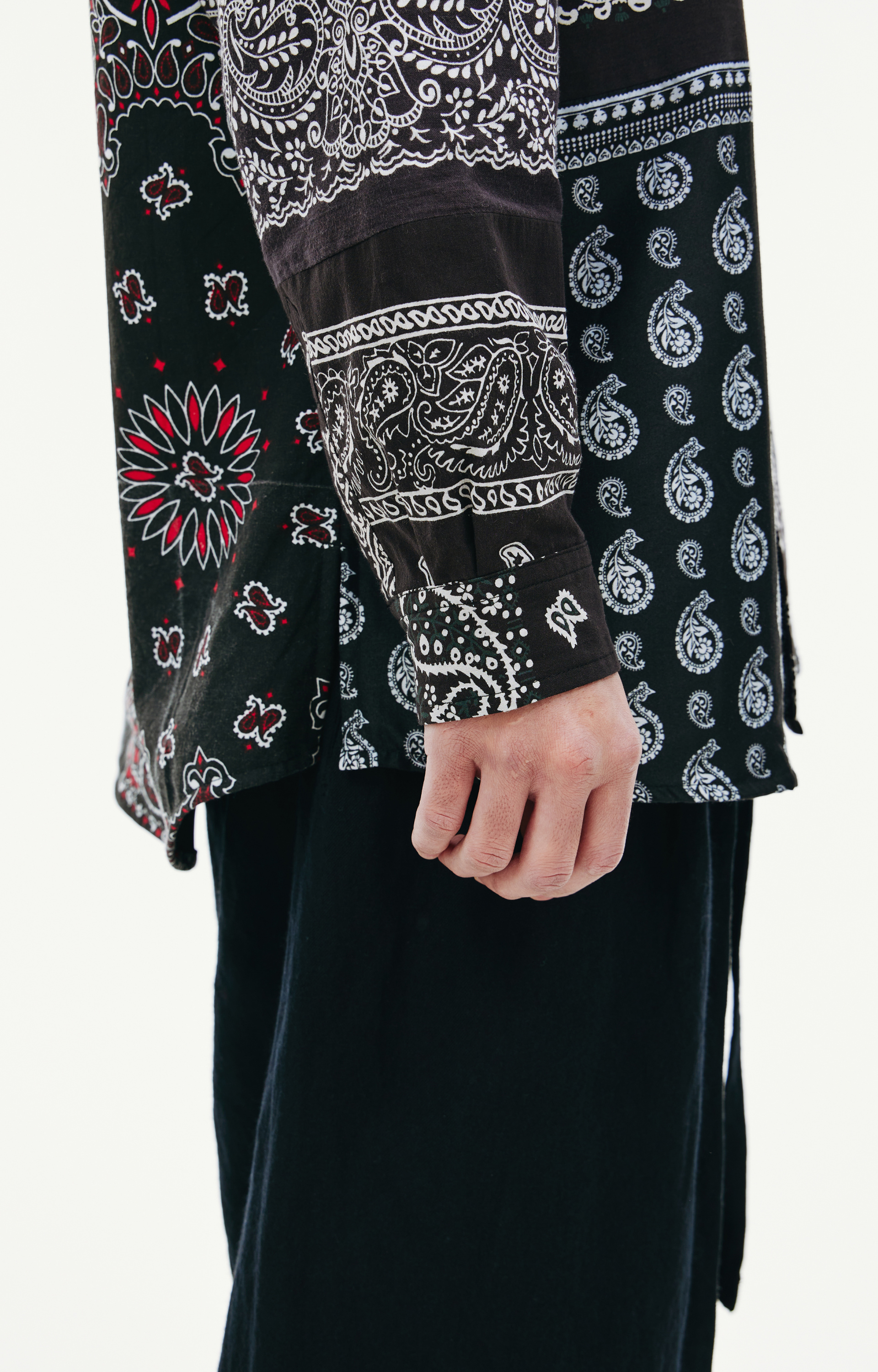 Children of the discordance Рубашка из бандан в стиле пэтчворк