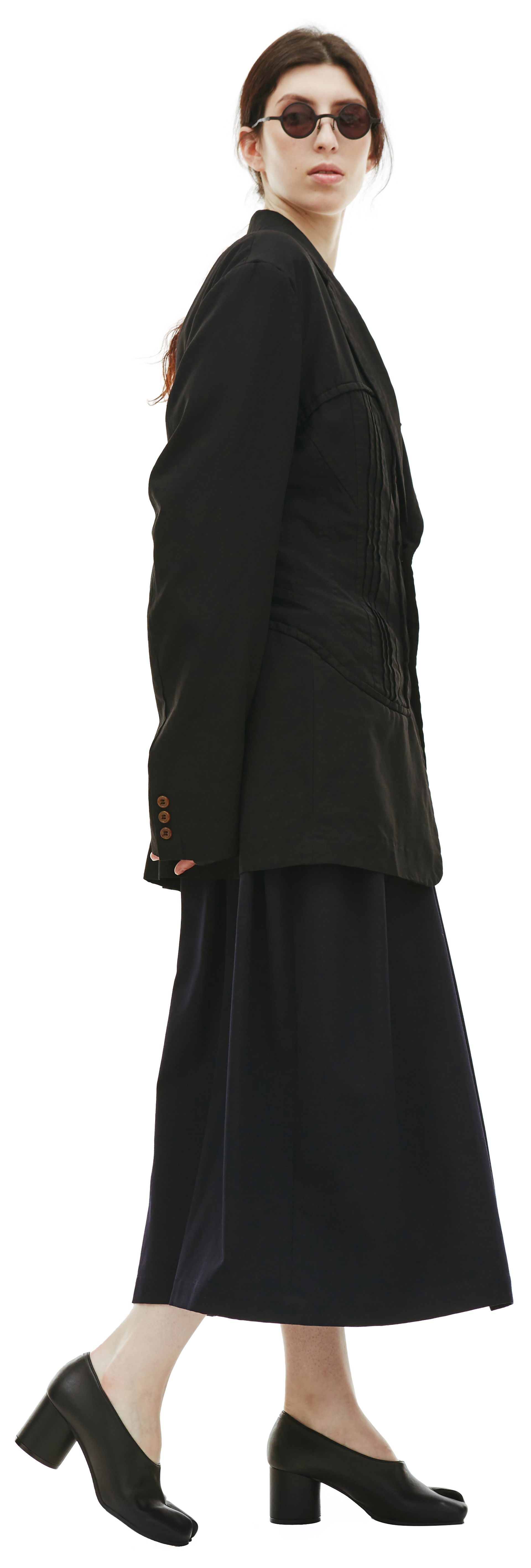 Comme des Garcons Homme plus Черный приталенный пиджак