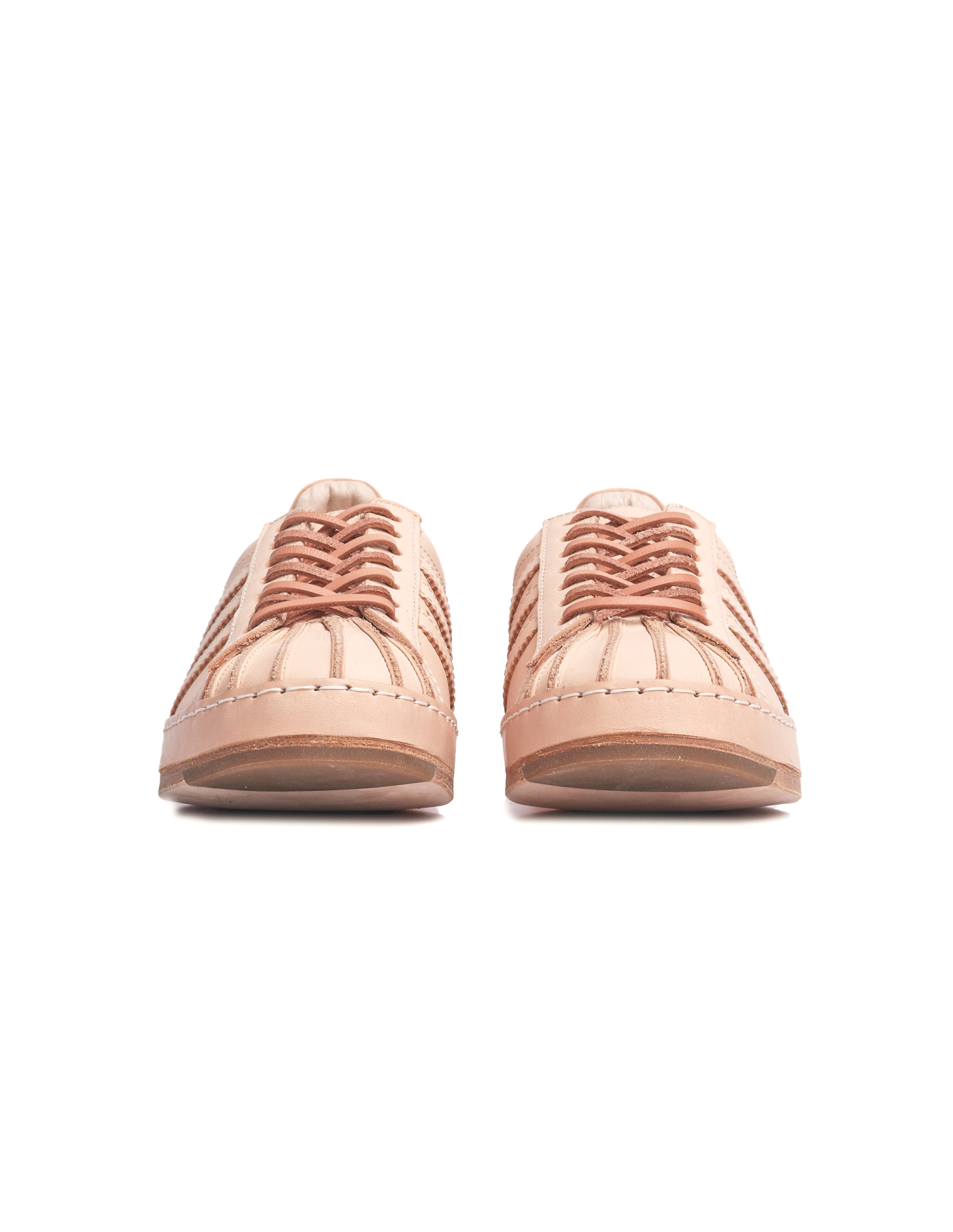 Hender Scheme Бежевые кроссовки adidas Superstar из кожи