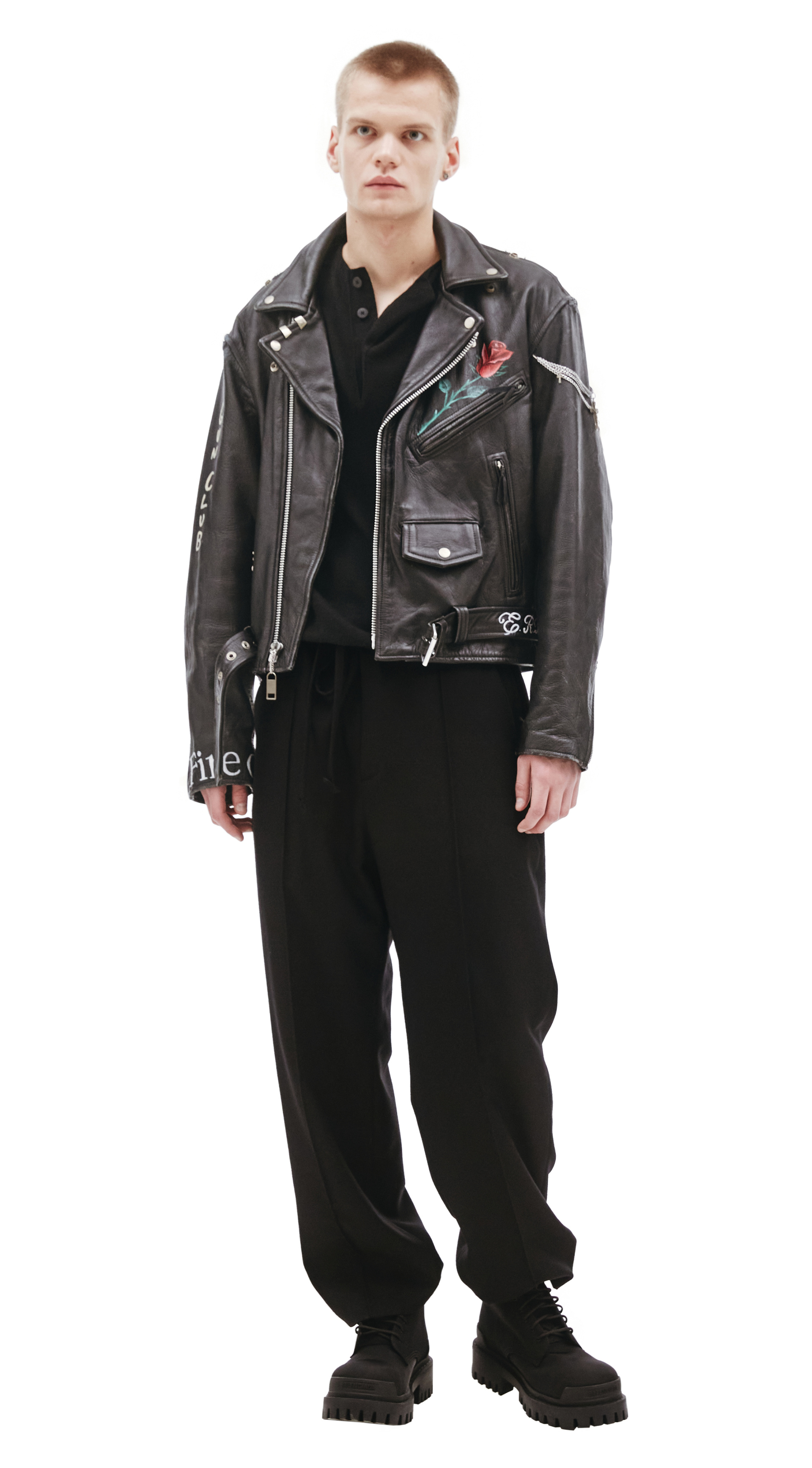 Enfants Riches Déprimés Кожаная куртка ERD X SVMOSCOW