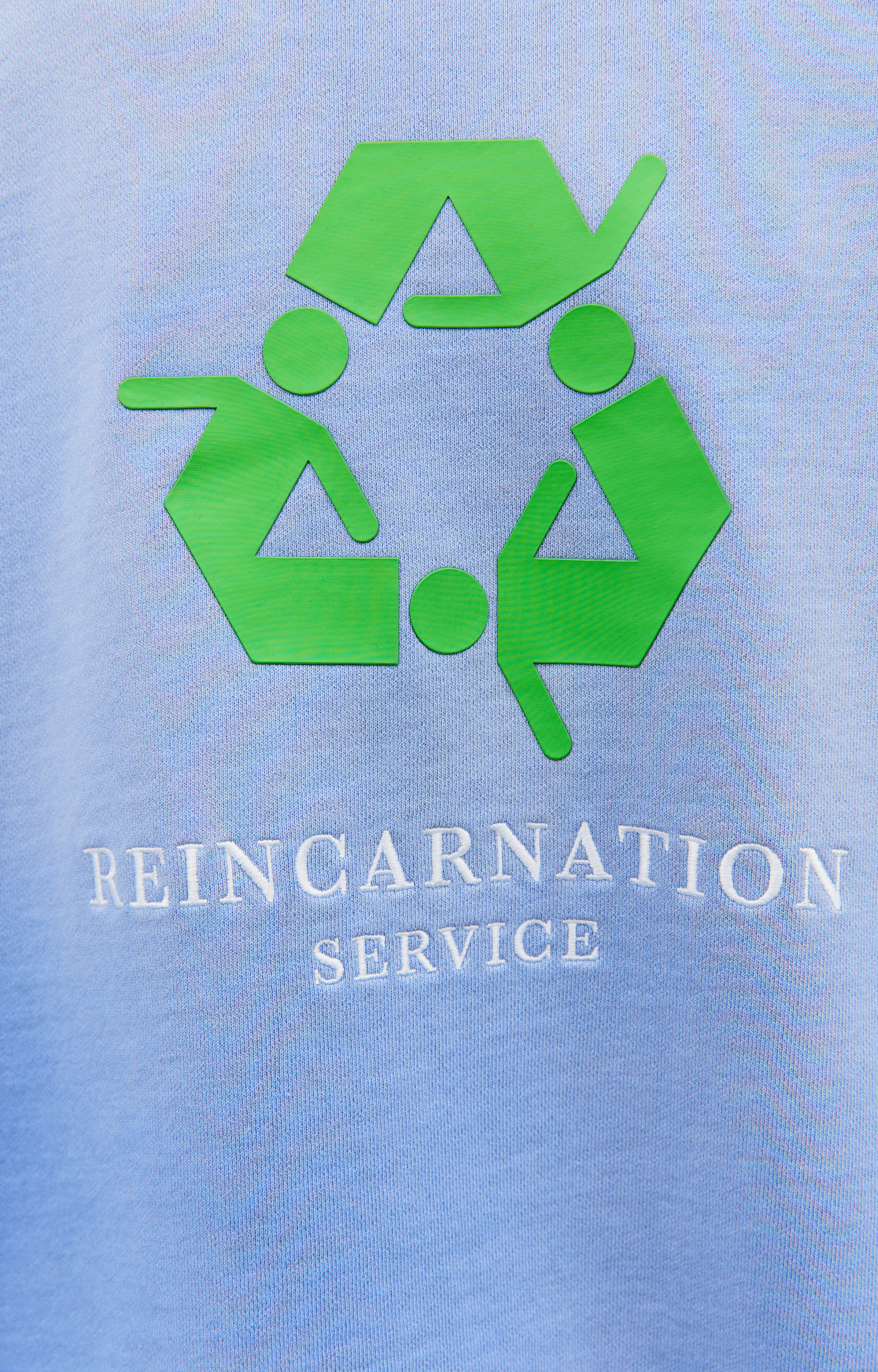 VETEMENTS Худи с вышивкой \'I\'m Not Doing Shit Today\'