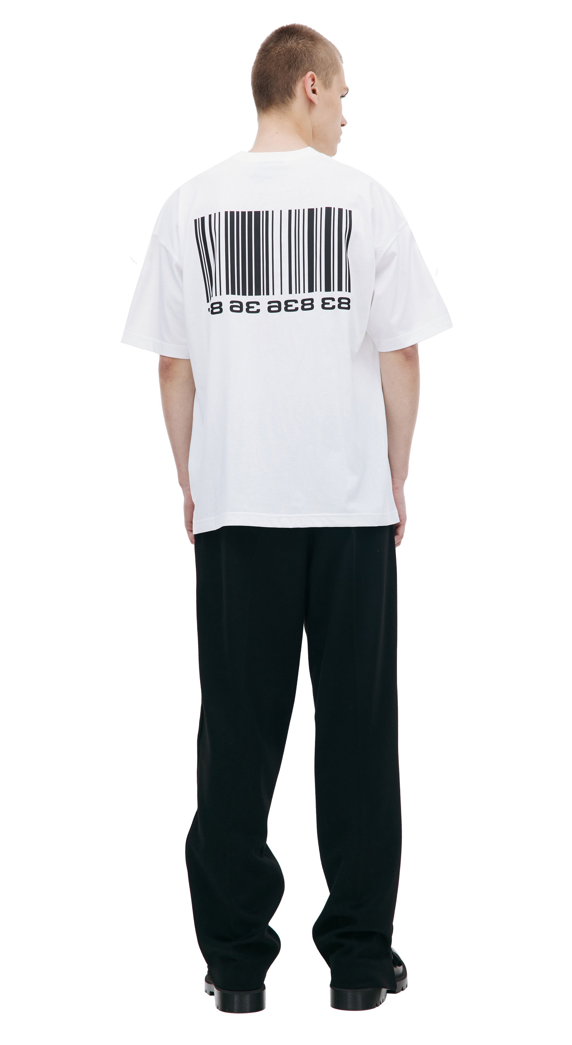 VTMNTS Футболка с принтом Barcode