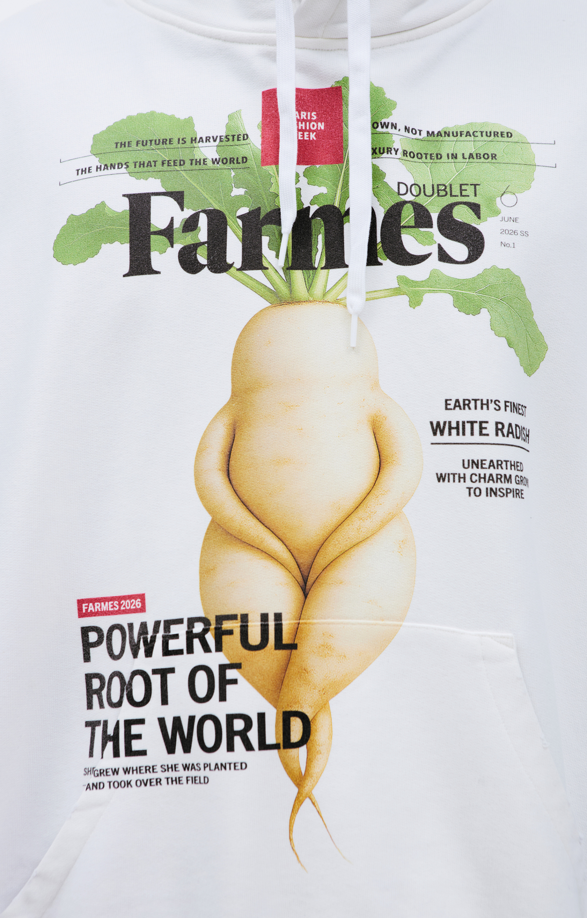 Doublet Худи FARMES MAGAZINE