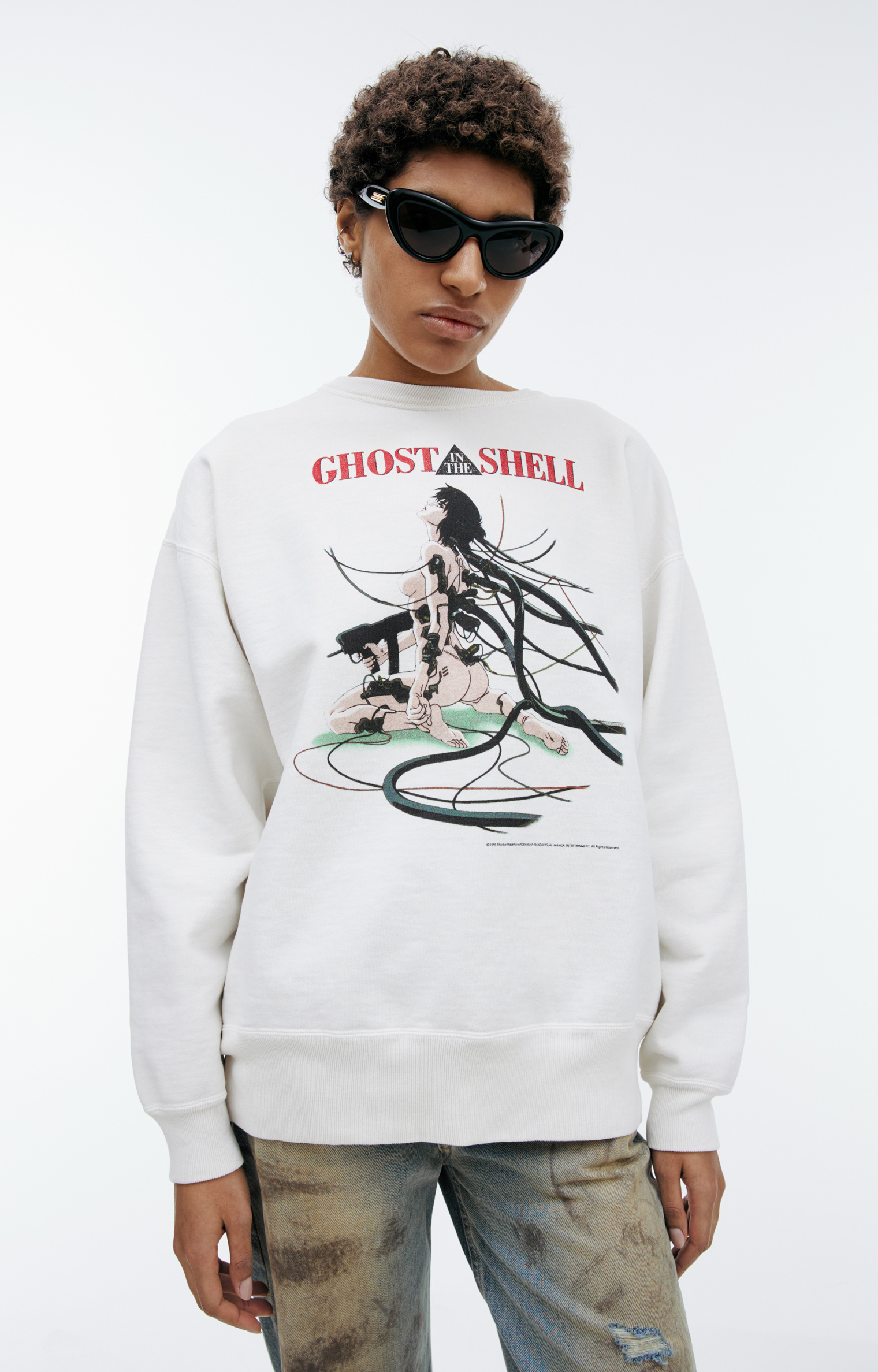 Saint Mxxxxxx Свитшот SAINT Mxxxxxx x Ghost in the Shell