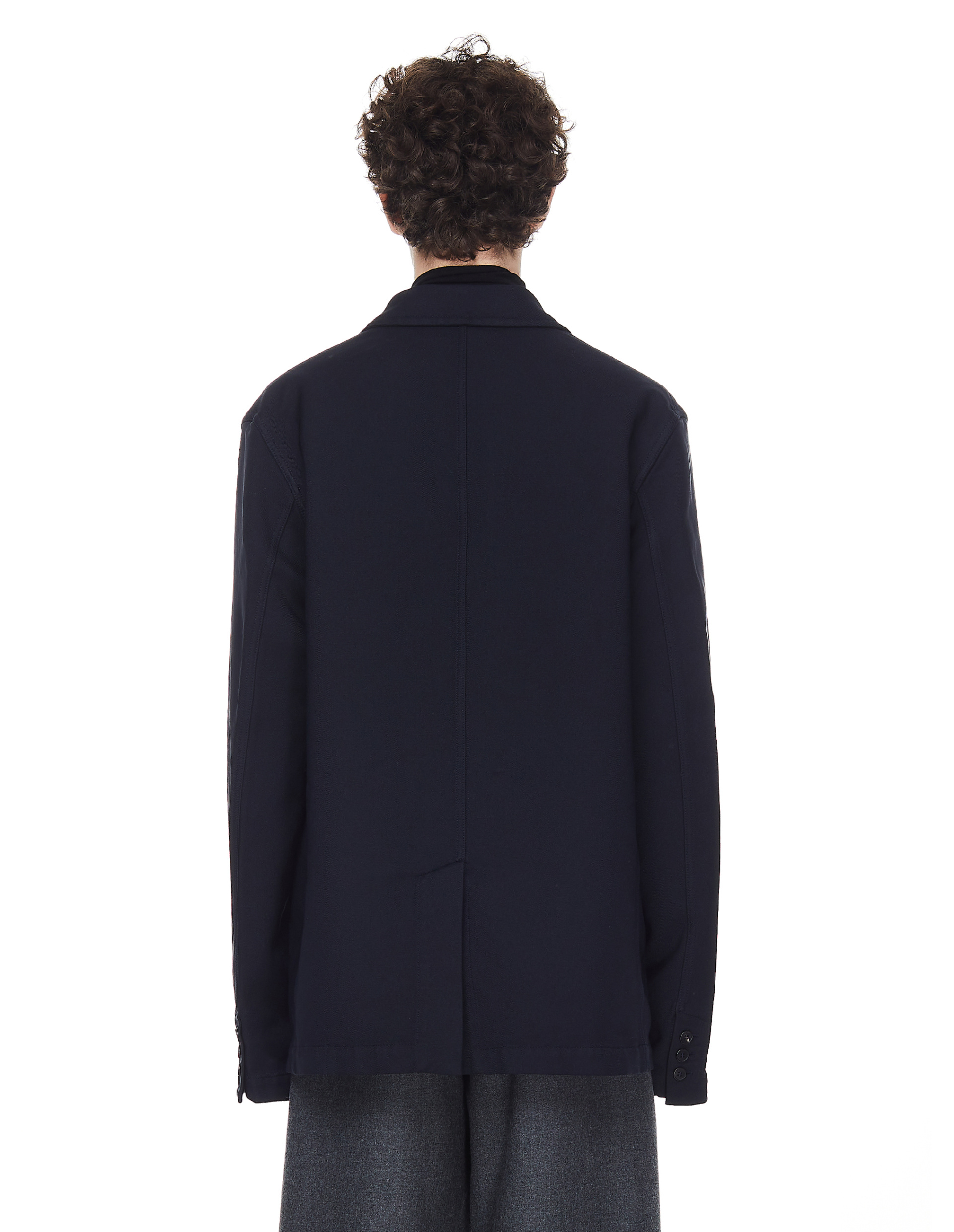 OAMC Темно-синий пиджак Chemical