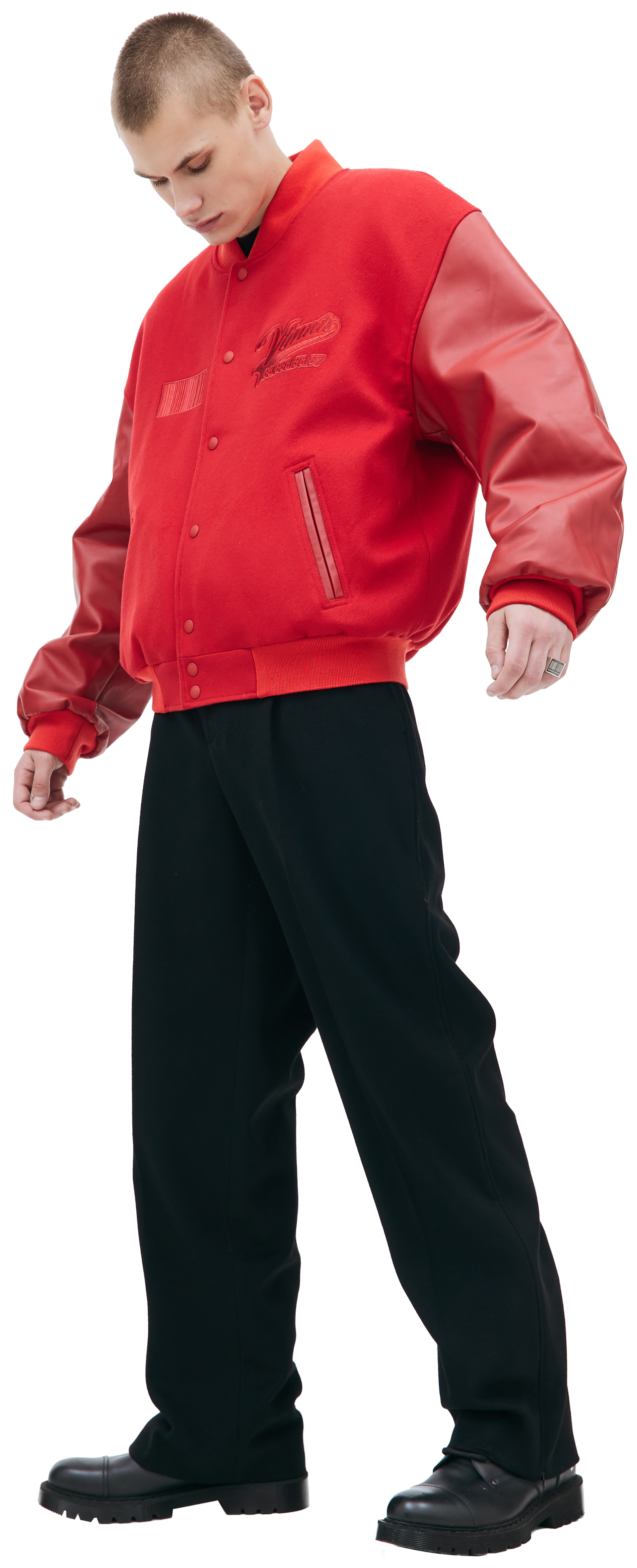 VTMNTS Комбинированный бомбер с нашивкой