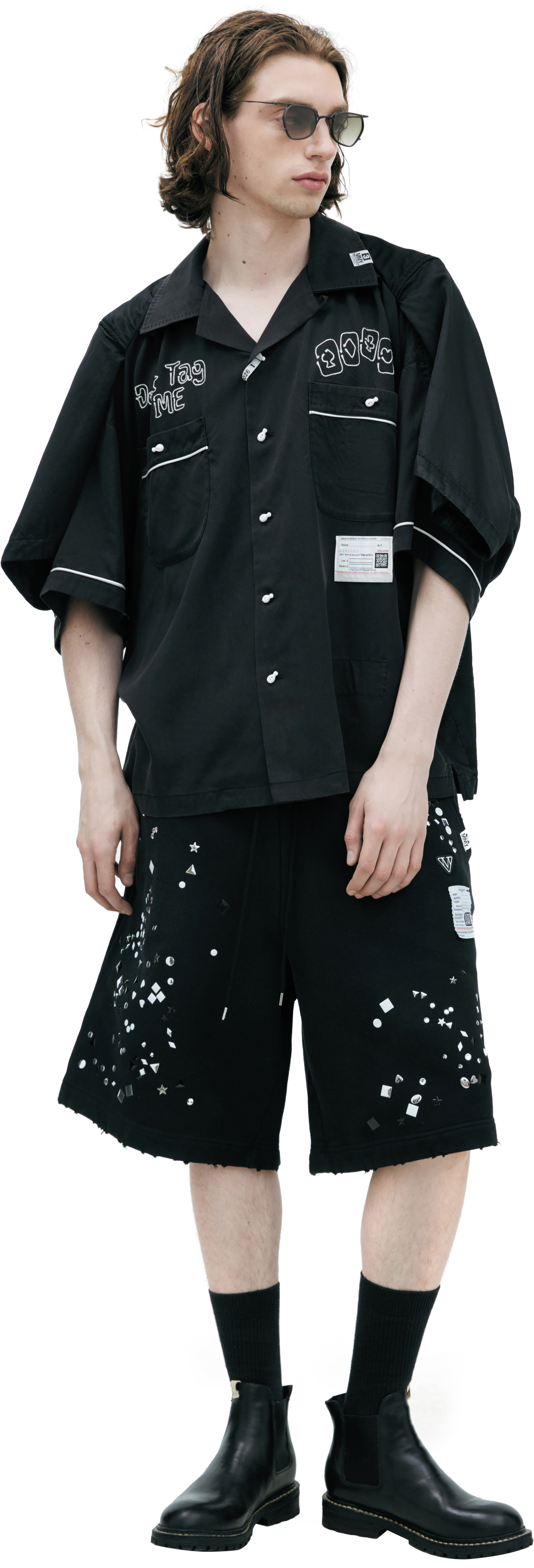 Maison Mihara Yasuhiro Рубашка ’DONʼT TAG ME’