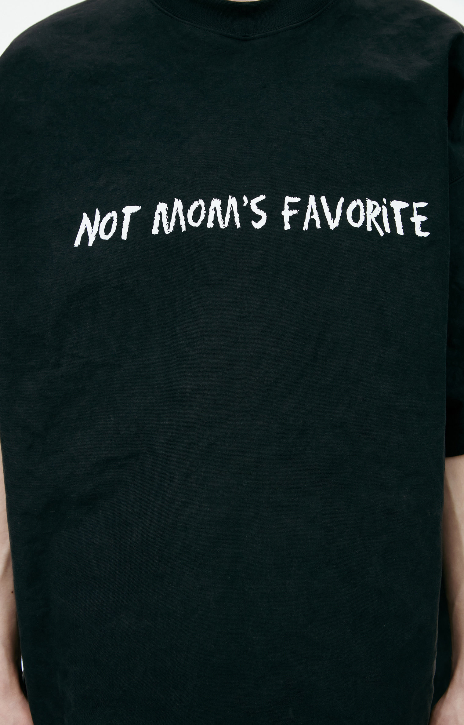 VETEMENTS Футболка с принтом \'NOT MOMS\'