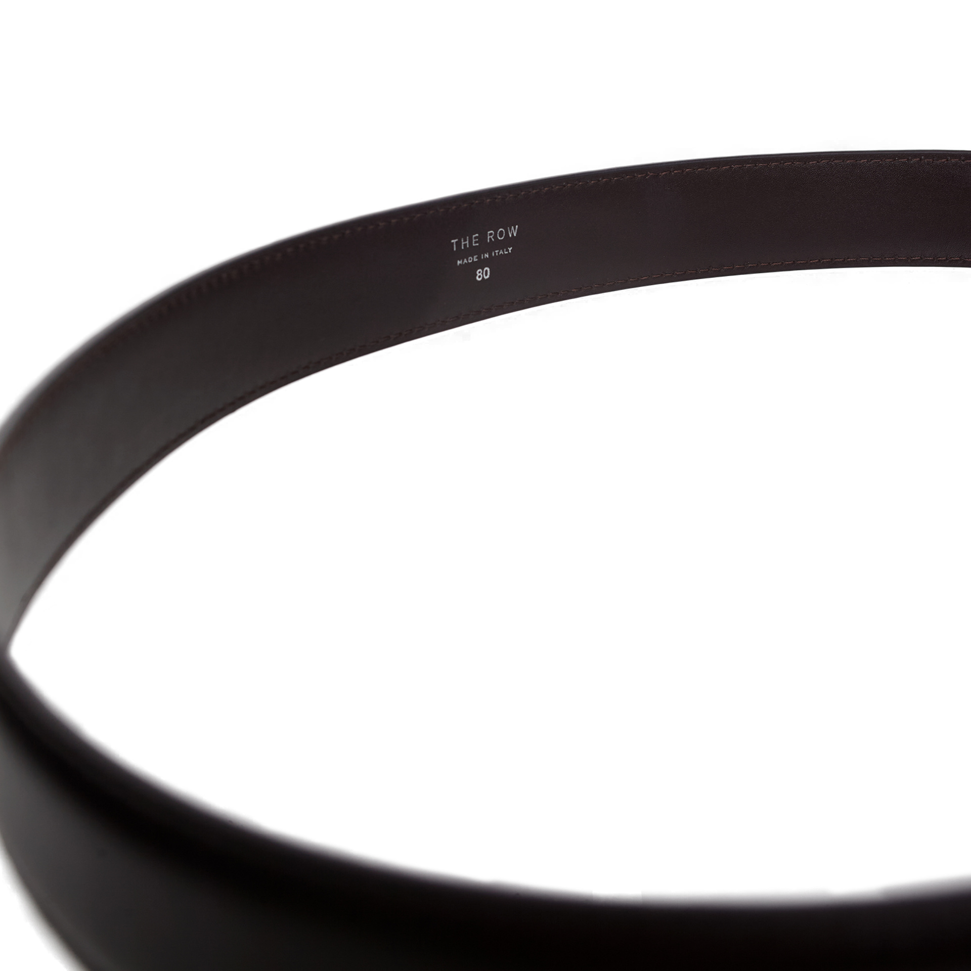 The Row Коричневый ремень из кожи