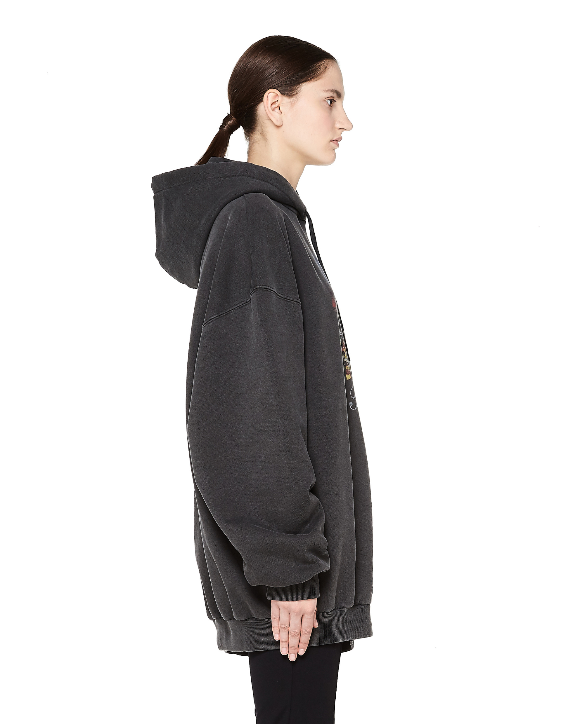 Balenciaga Oversize-худи Paris из хлопка