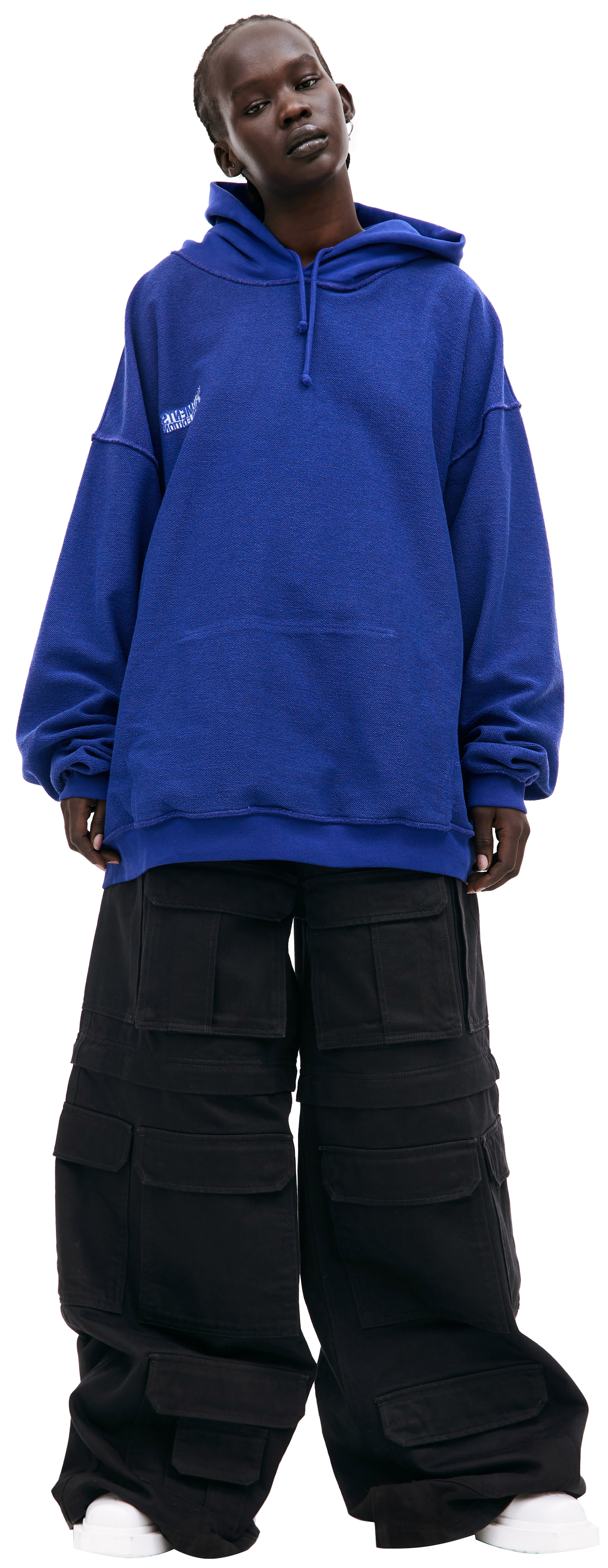 VETEMENTS Худи со швами наизнанку