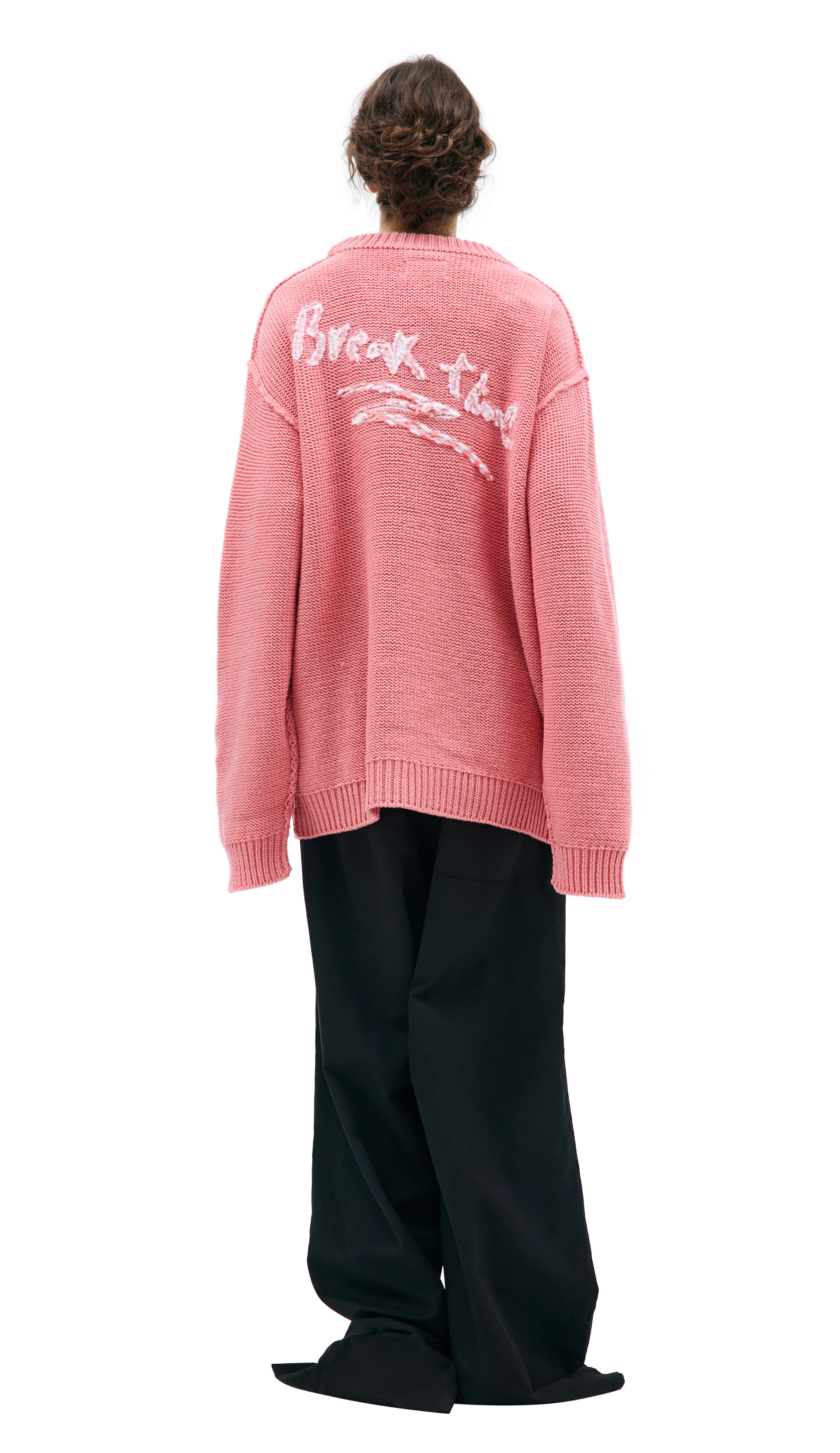 Doublet Свитер с вышивкой интарсия