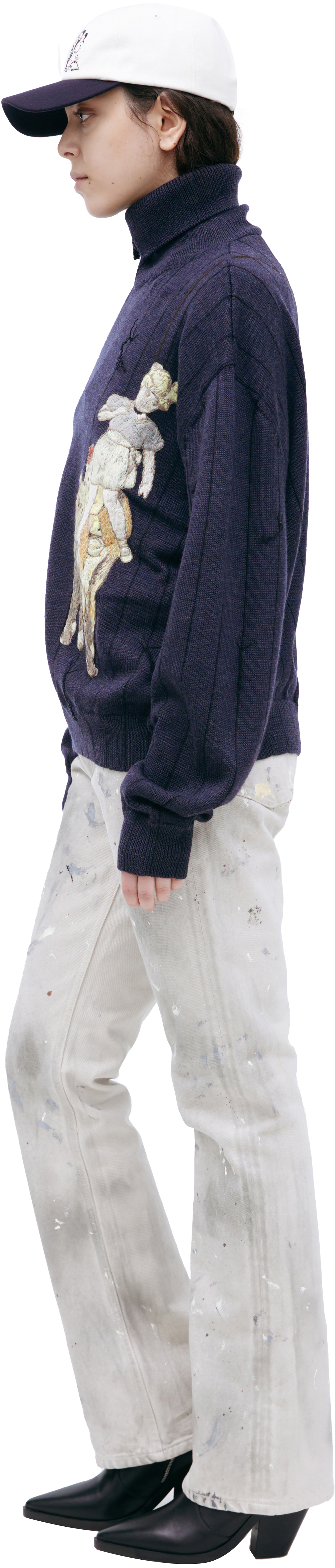 Enfants Riches Déprimés Свитер с вышивками