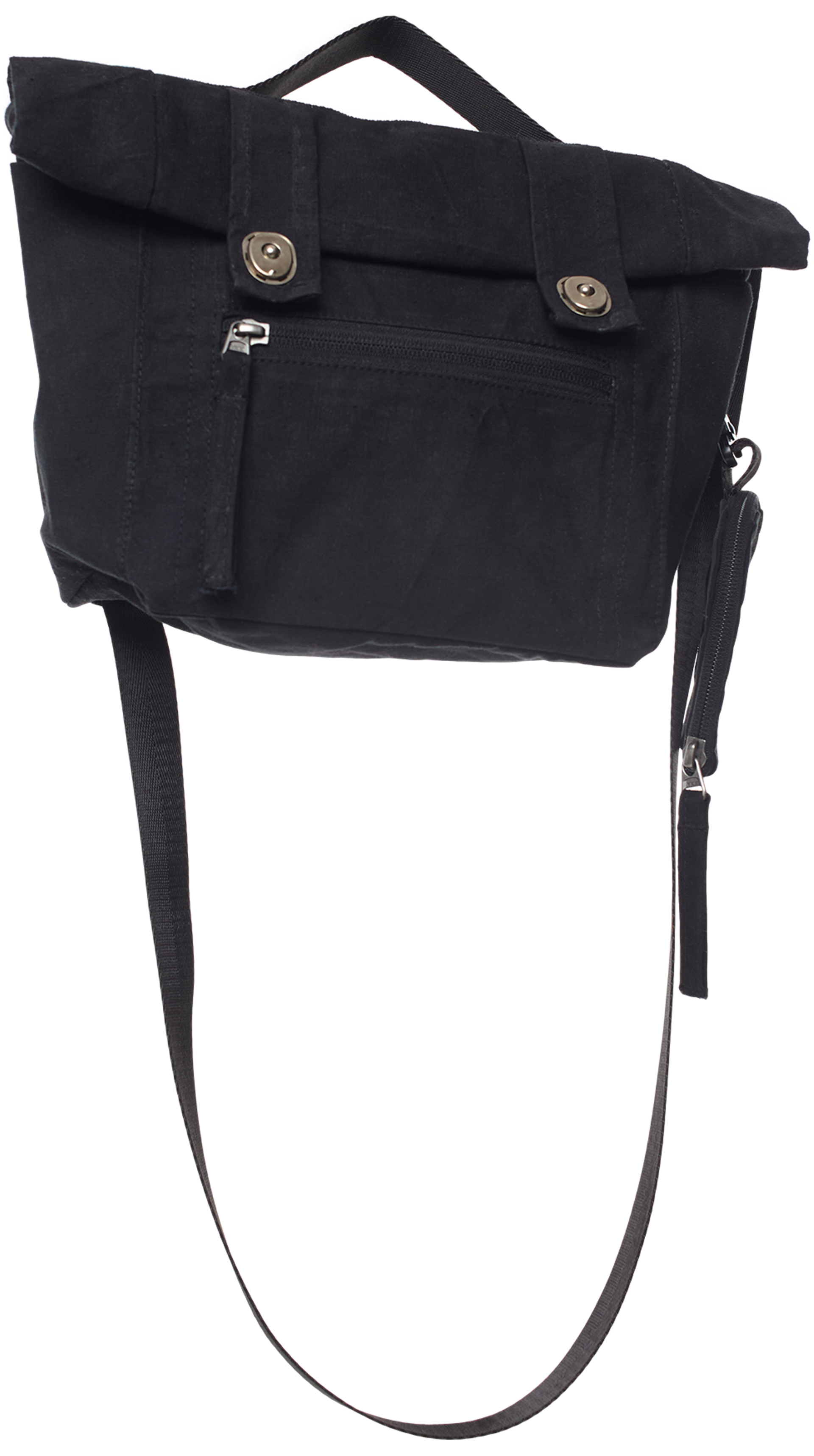 PLANIMETRY Черная сумка с кошельком