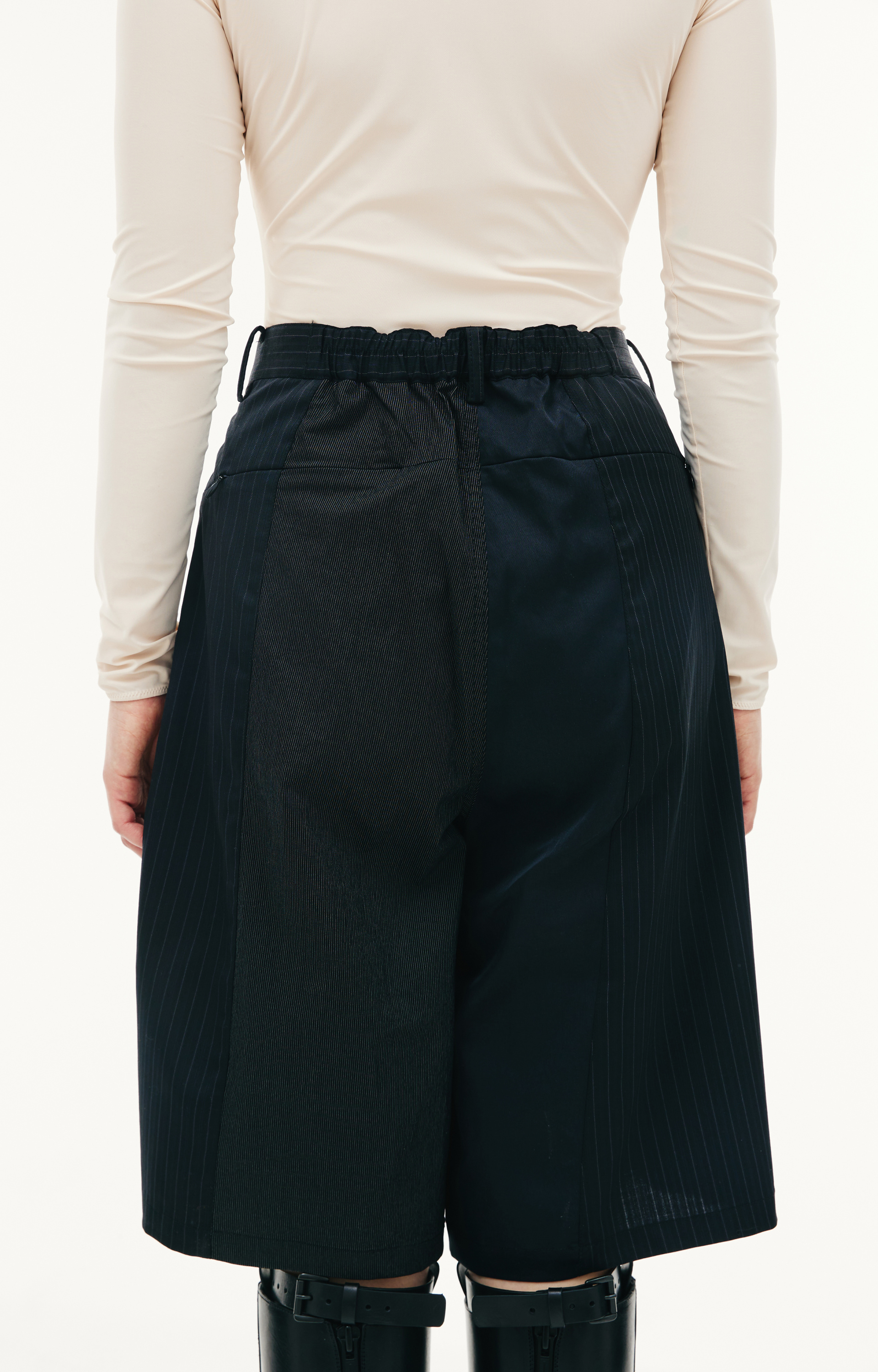 KIMMY Шорты пэчворк в полоску