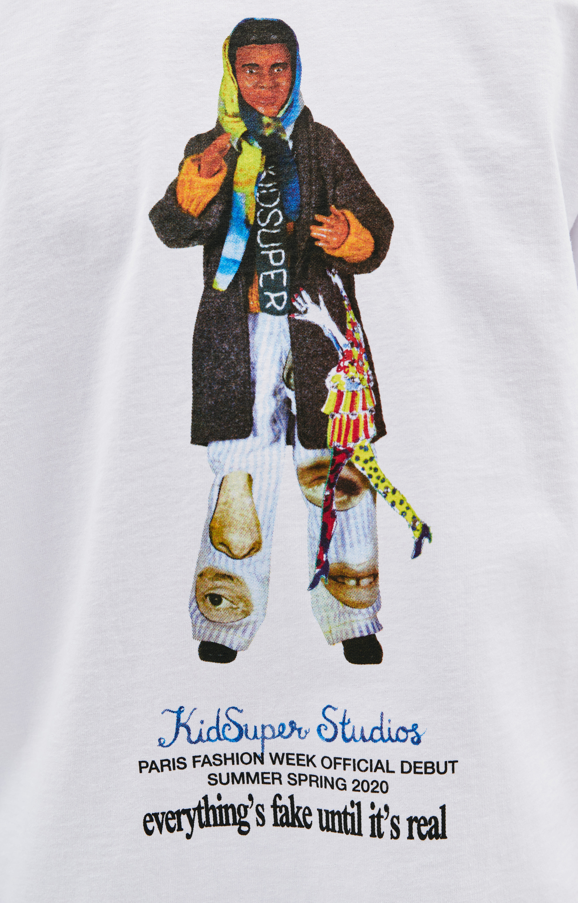 KidSuper Футболка с принтом Мухаммед Али