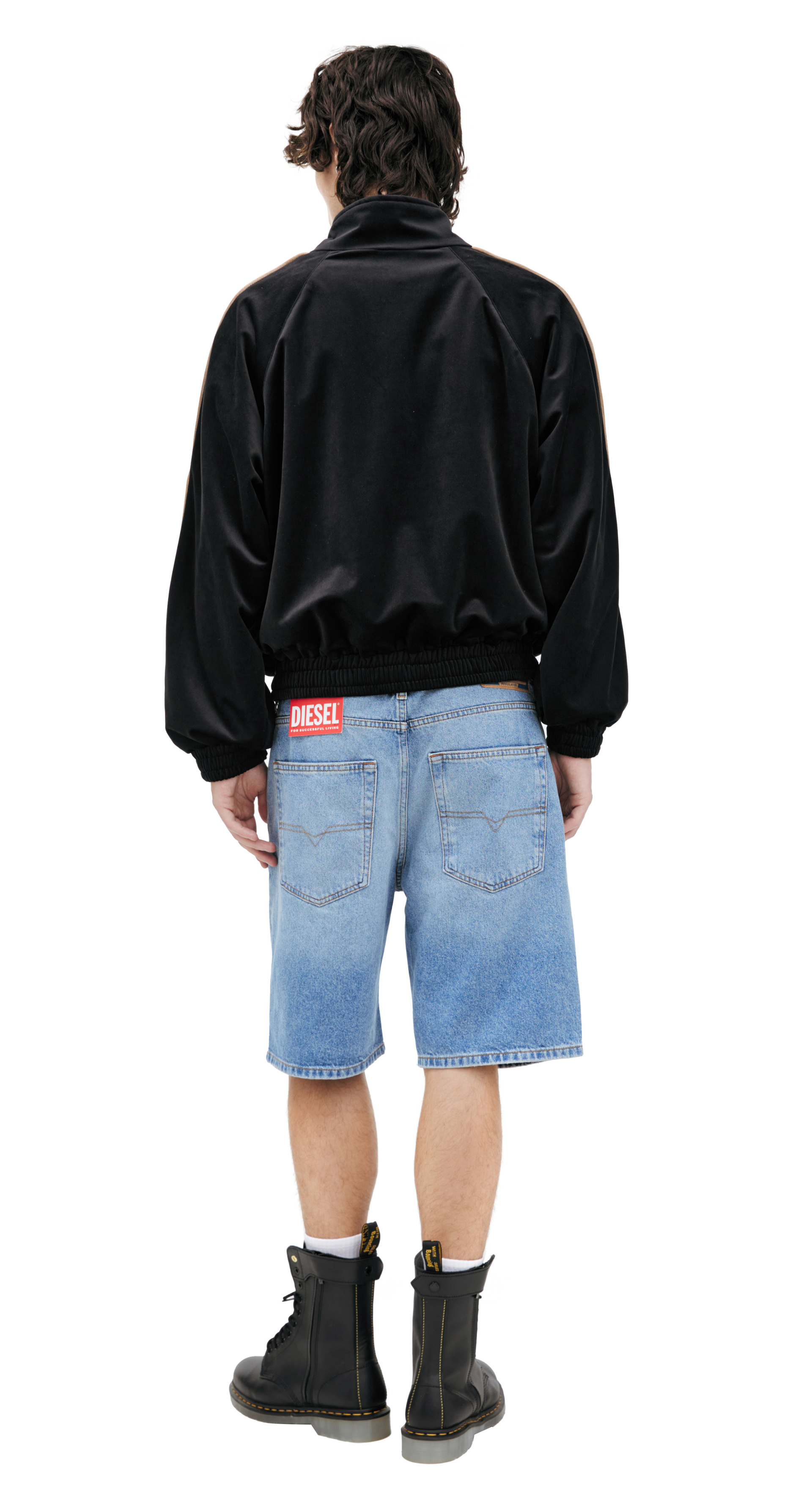 RHUDE Черная куртка с логотипом