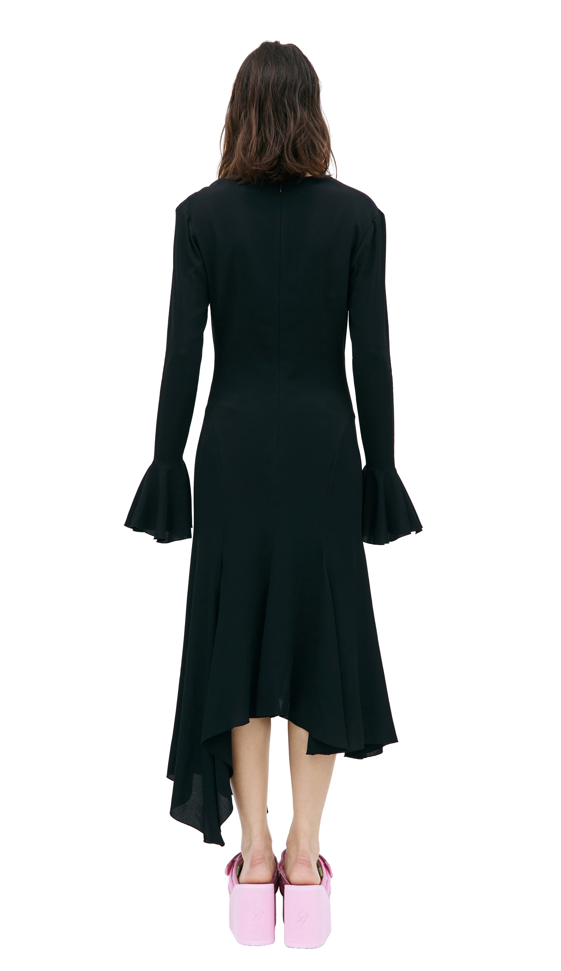 Blumarine Ассиметричное платье миди