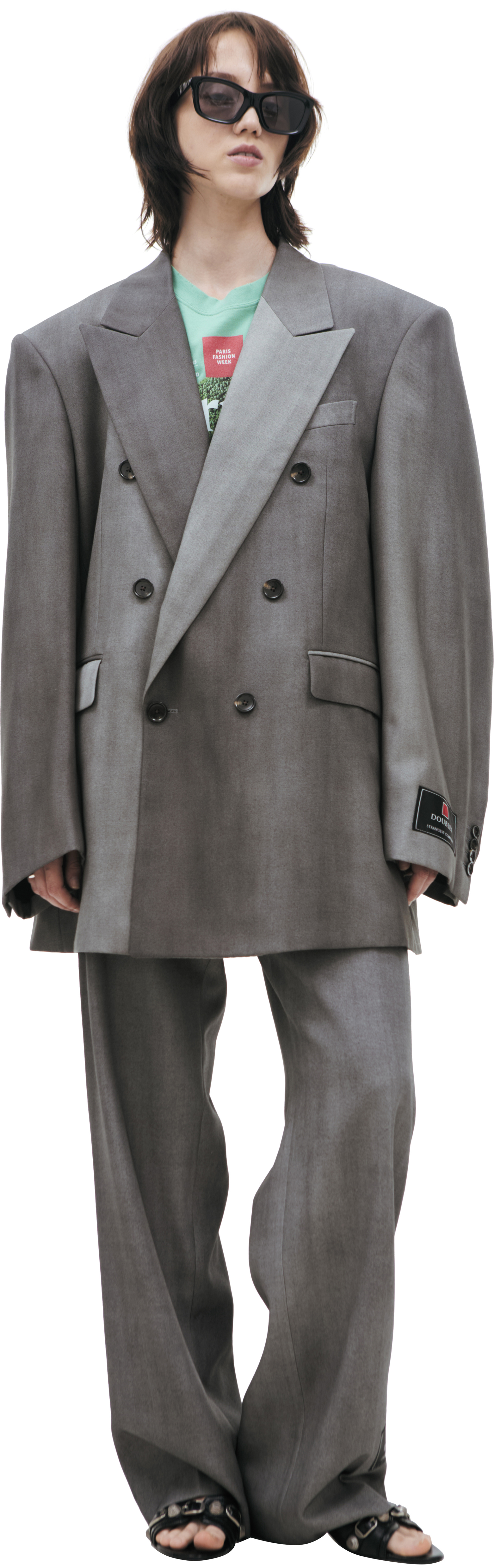 Doublet Пиджак FADED SPRAY-DYE