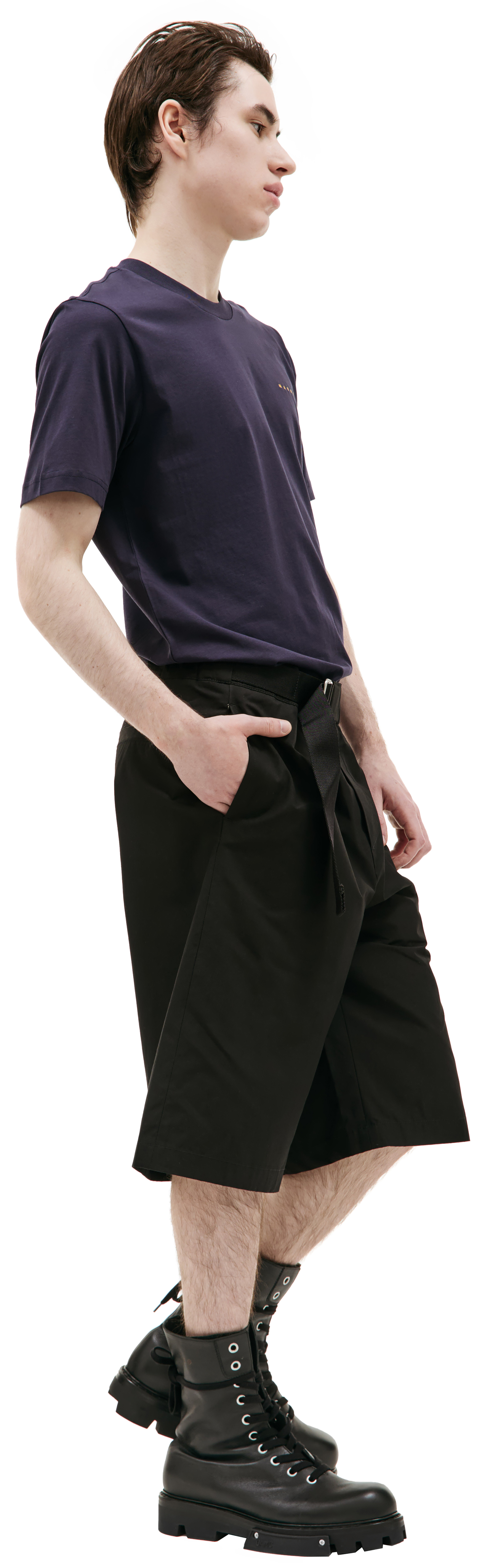 OAMC Хлопковые шорты с ремнем