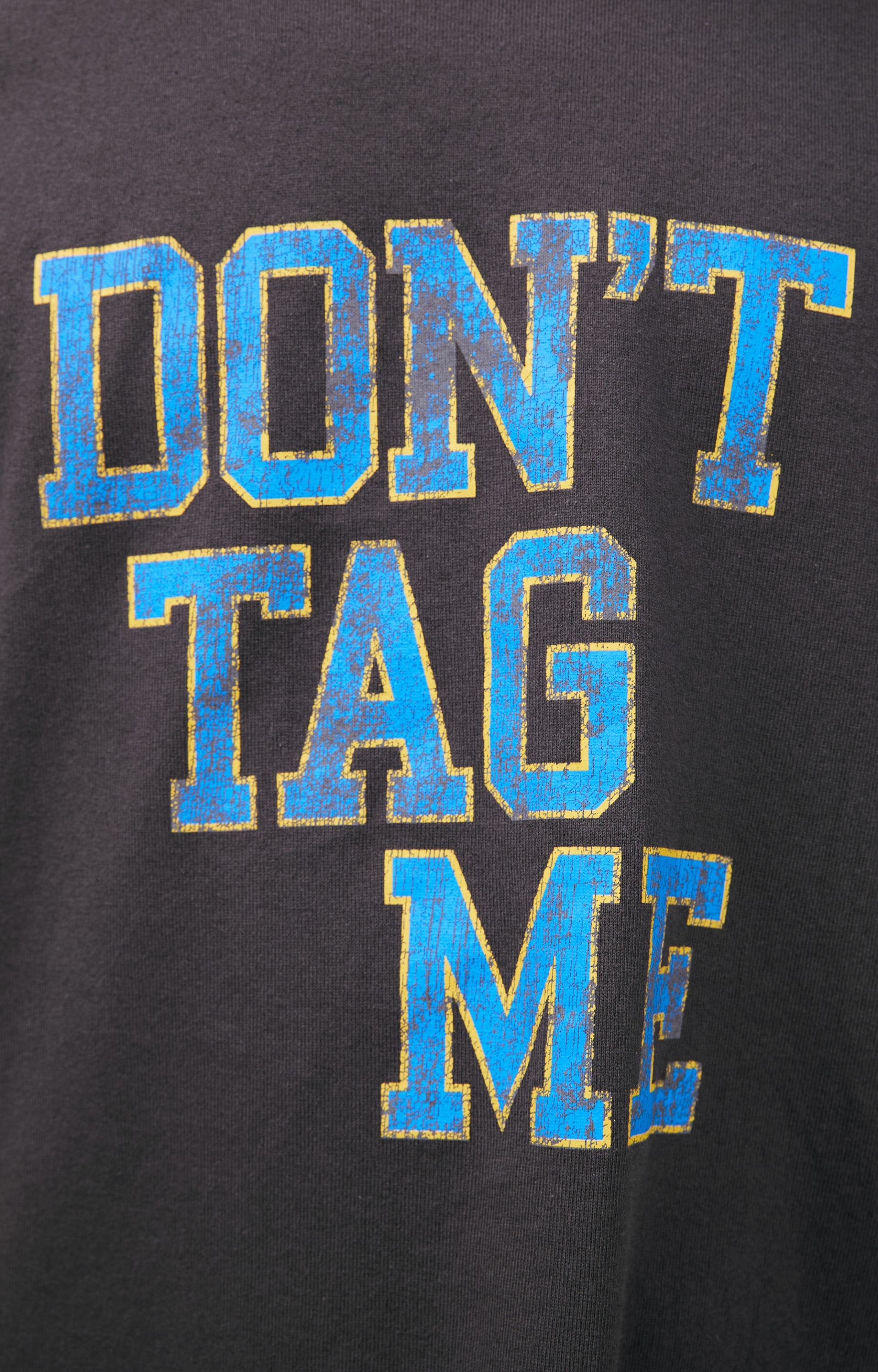 Maison Mihara Yasuhiro Футболка ’DONʼT TAG ME’