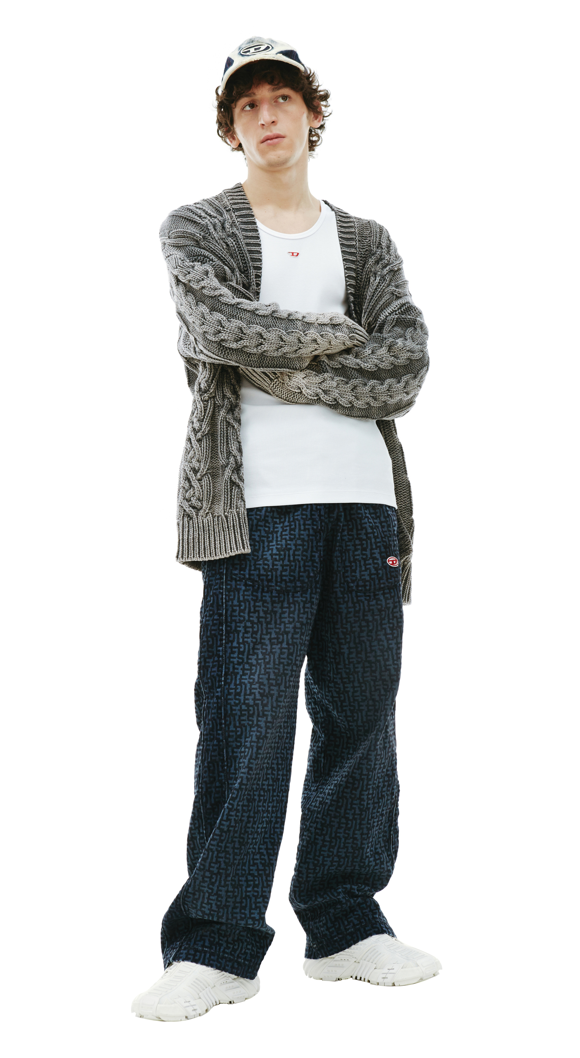 Diesel Вязаный кардиган K-Elindo