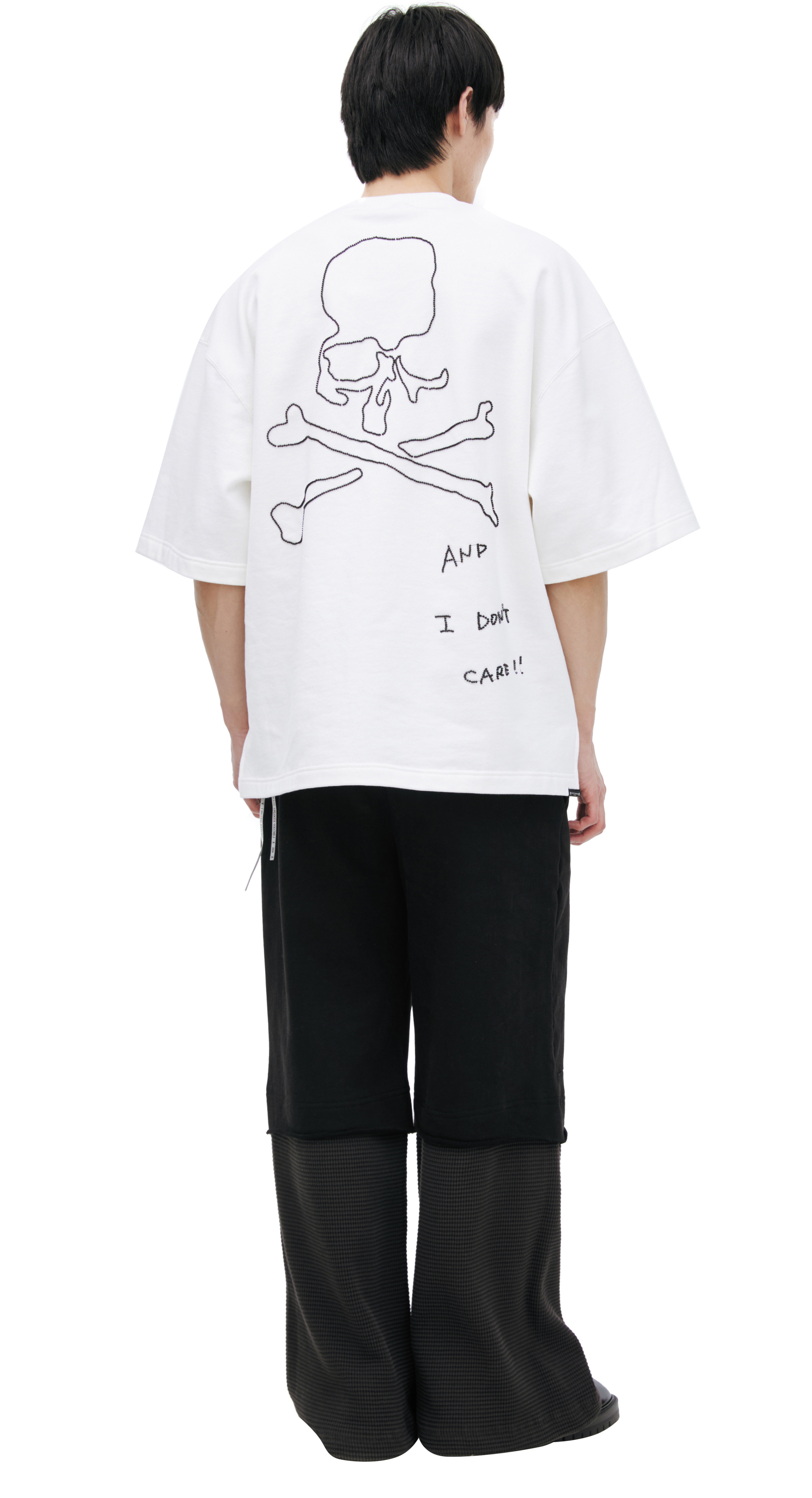 Mastermind WORLD Футболка с вышитым логотипом