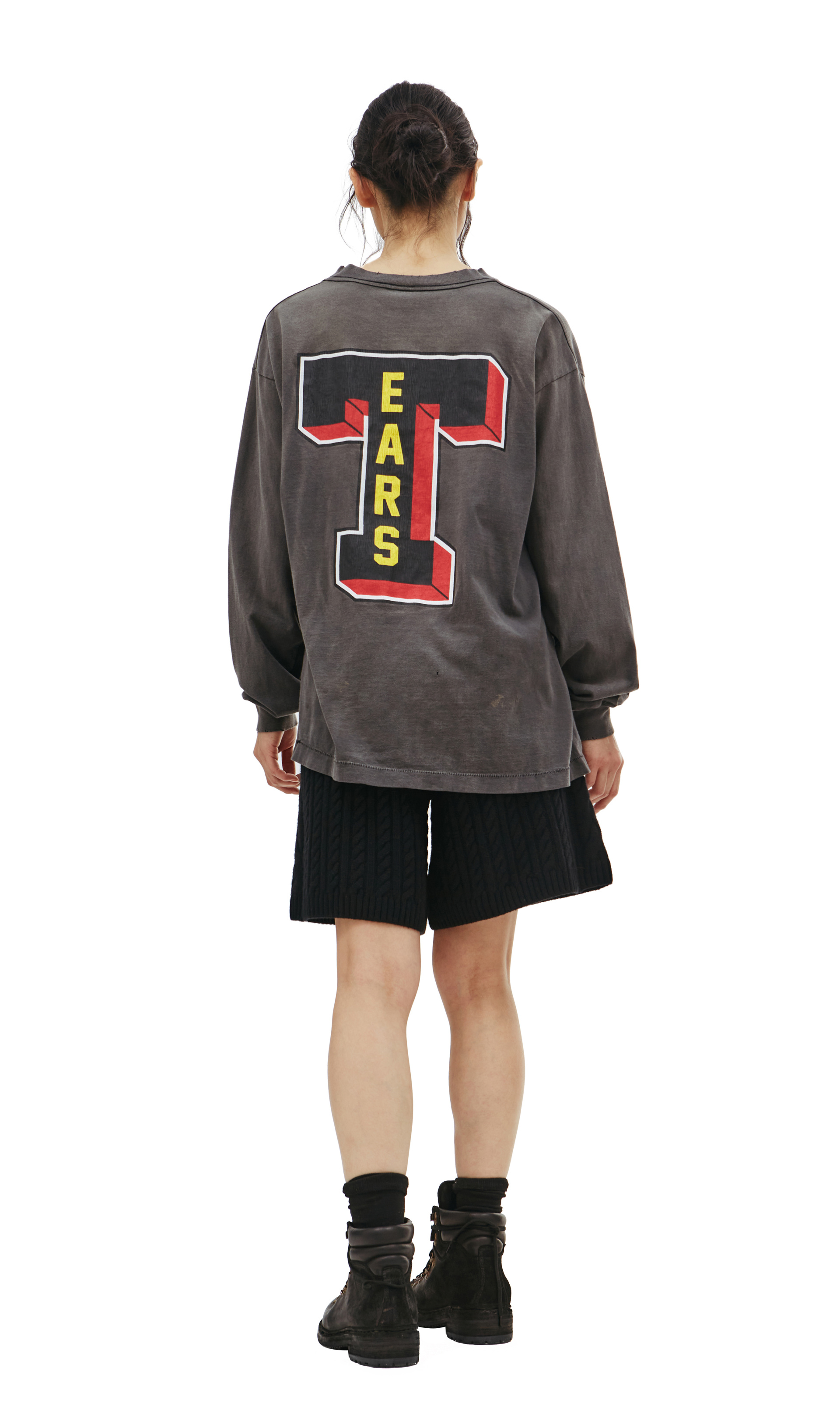 Saint Michael Лонгслив Saint Michael x Denim Tears с принтом