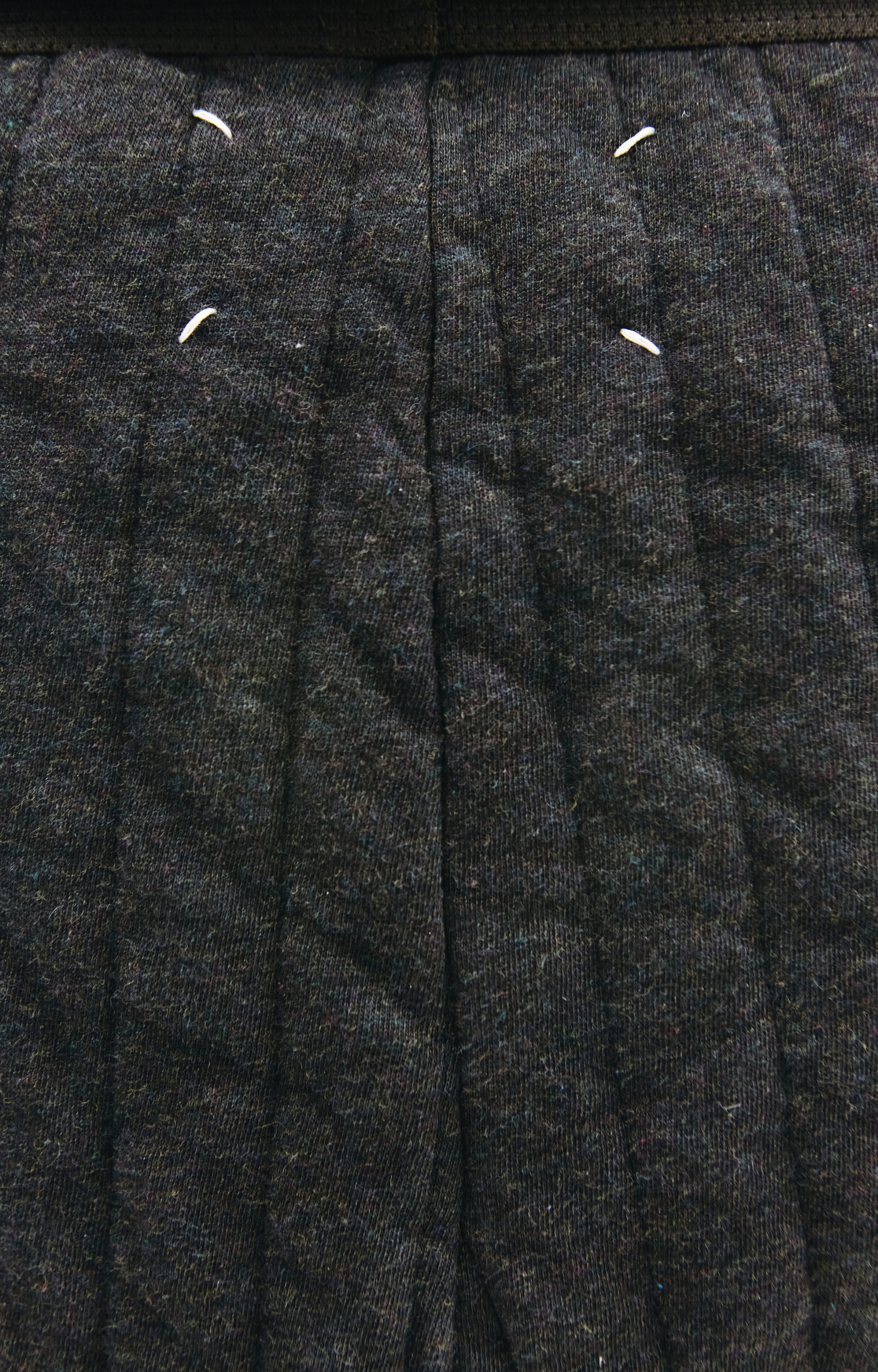 Maison Margiela Стеганые брюки из хлопка