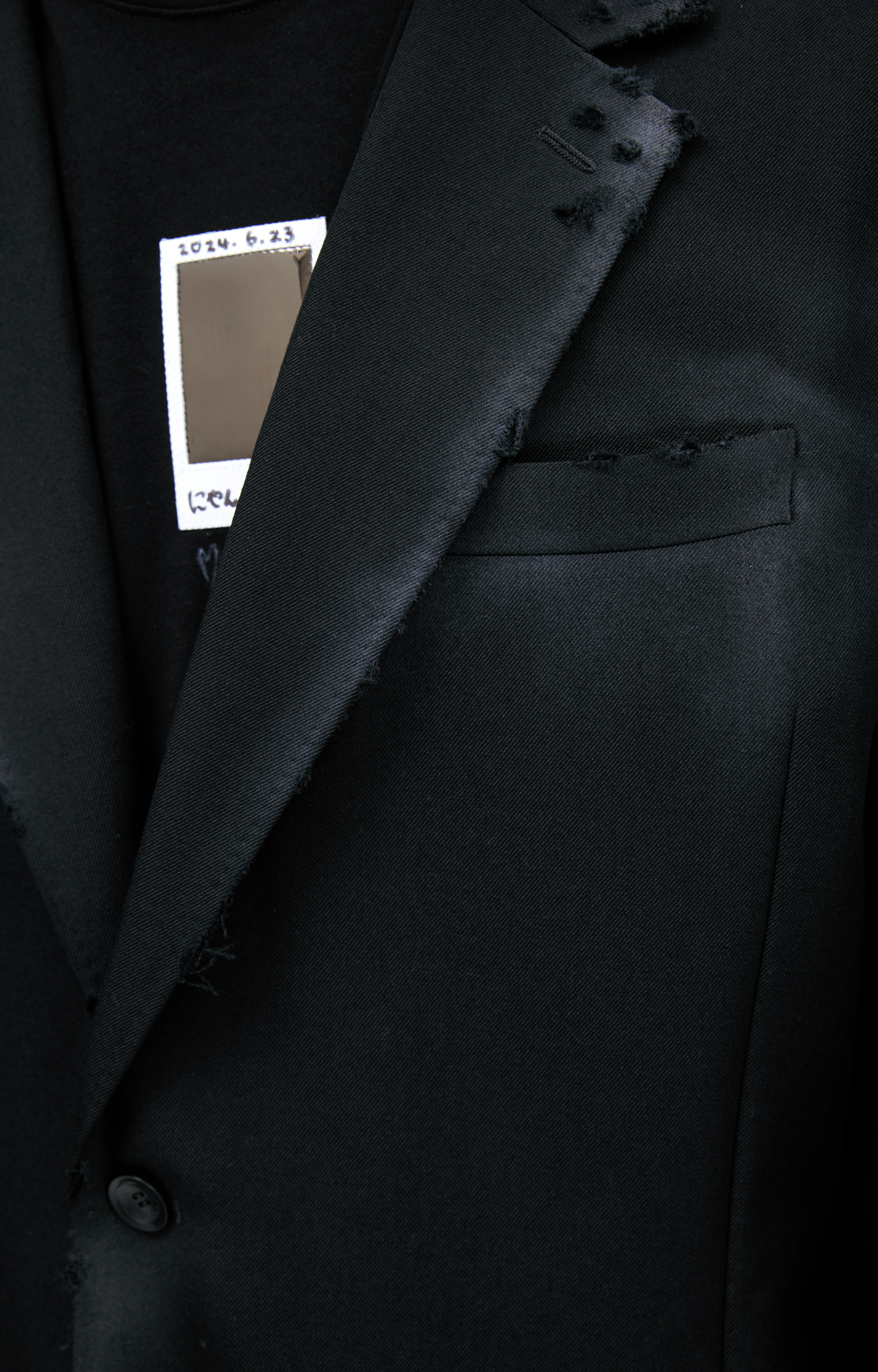 Doublet Пиджак с эффектом потертостей