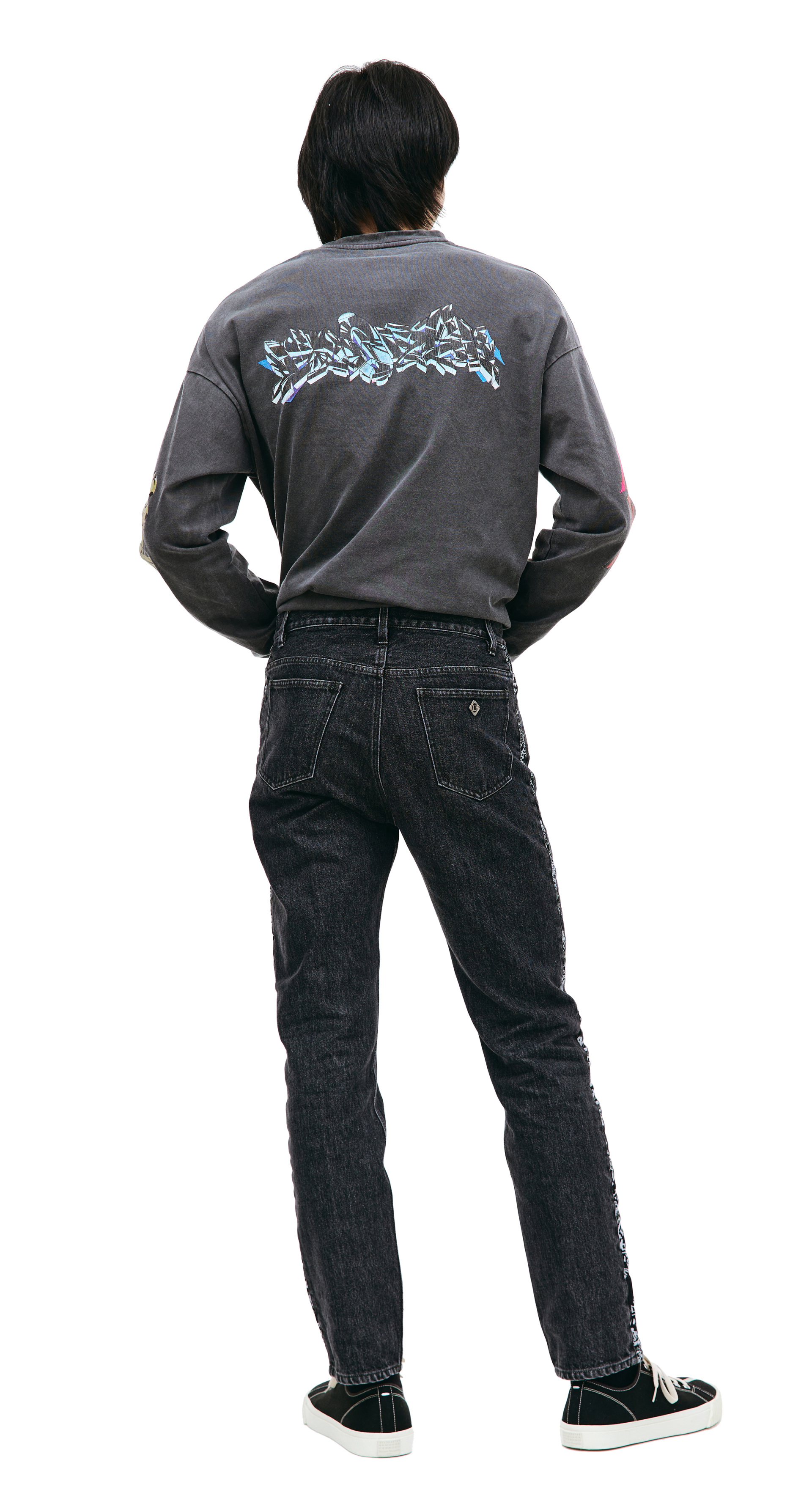 Children of the discordance Прямые джинсы с лампасами