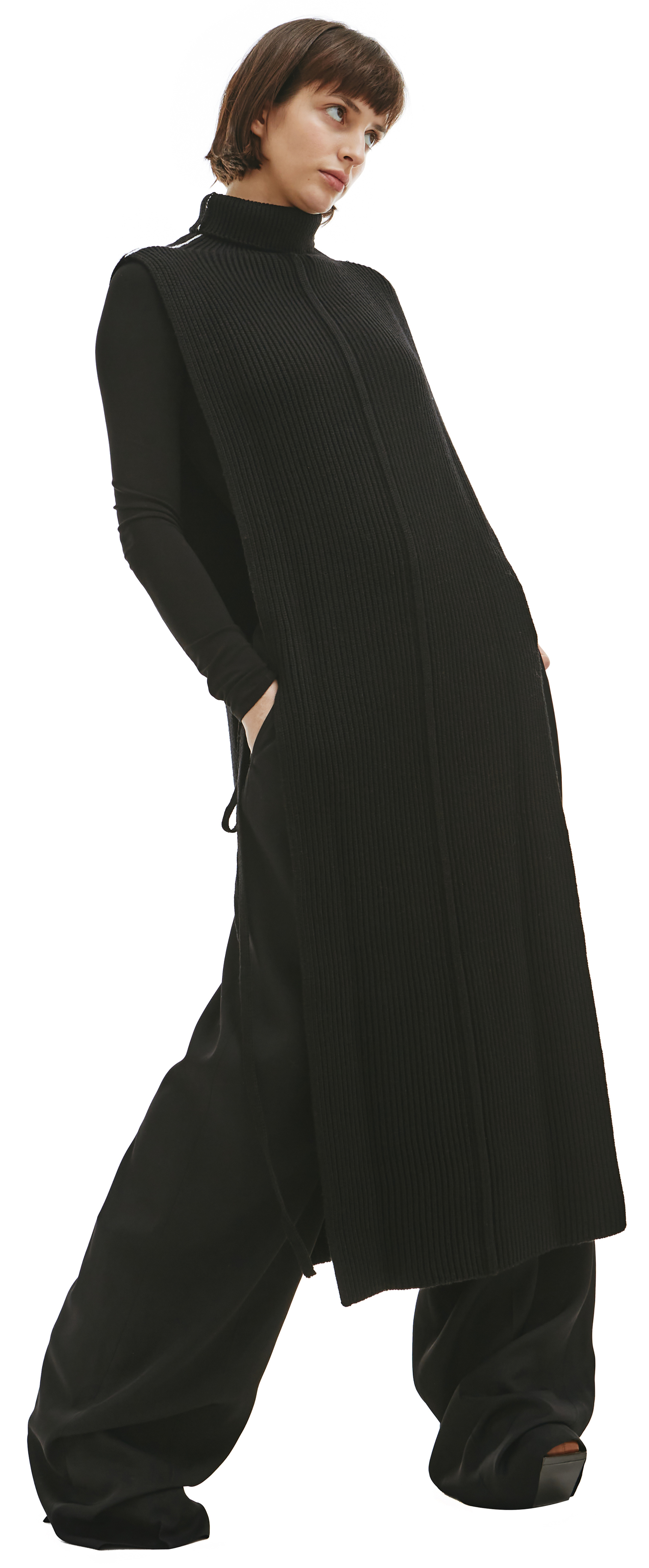 PETER DO Длинный жилет с завязками