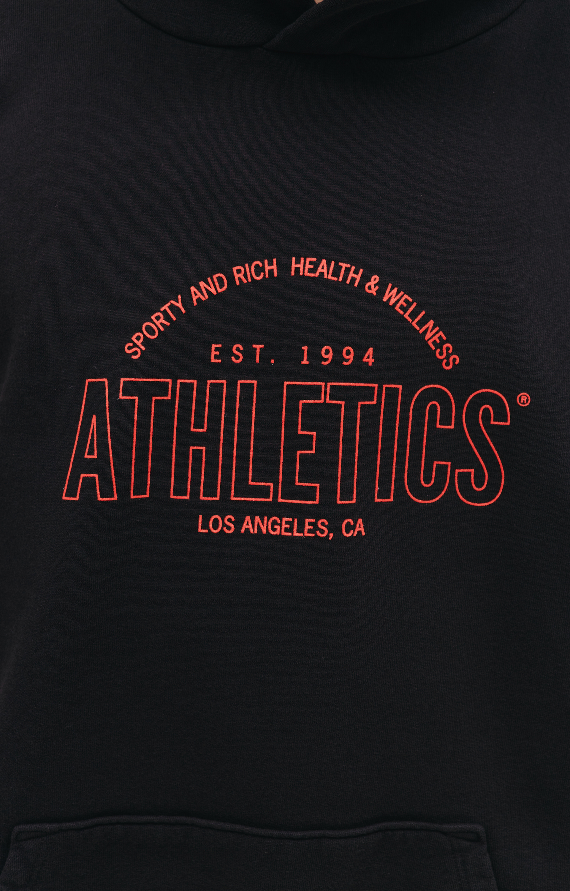 SPORTY & RICH Худи с принтом Athletics