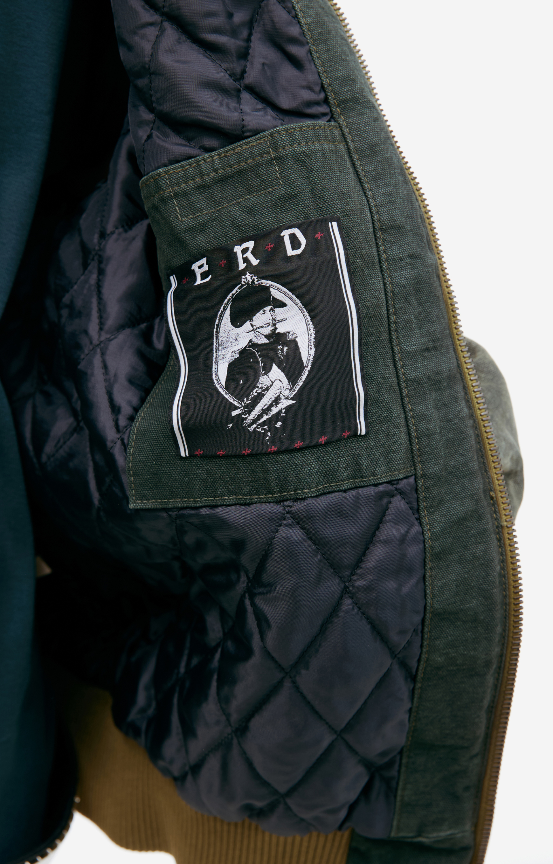 Enfants Riches Déprimés Джинсовая куртка с патчем