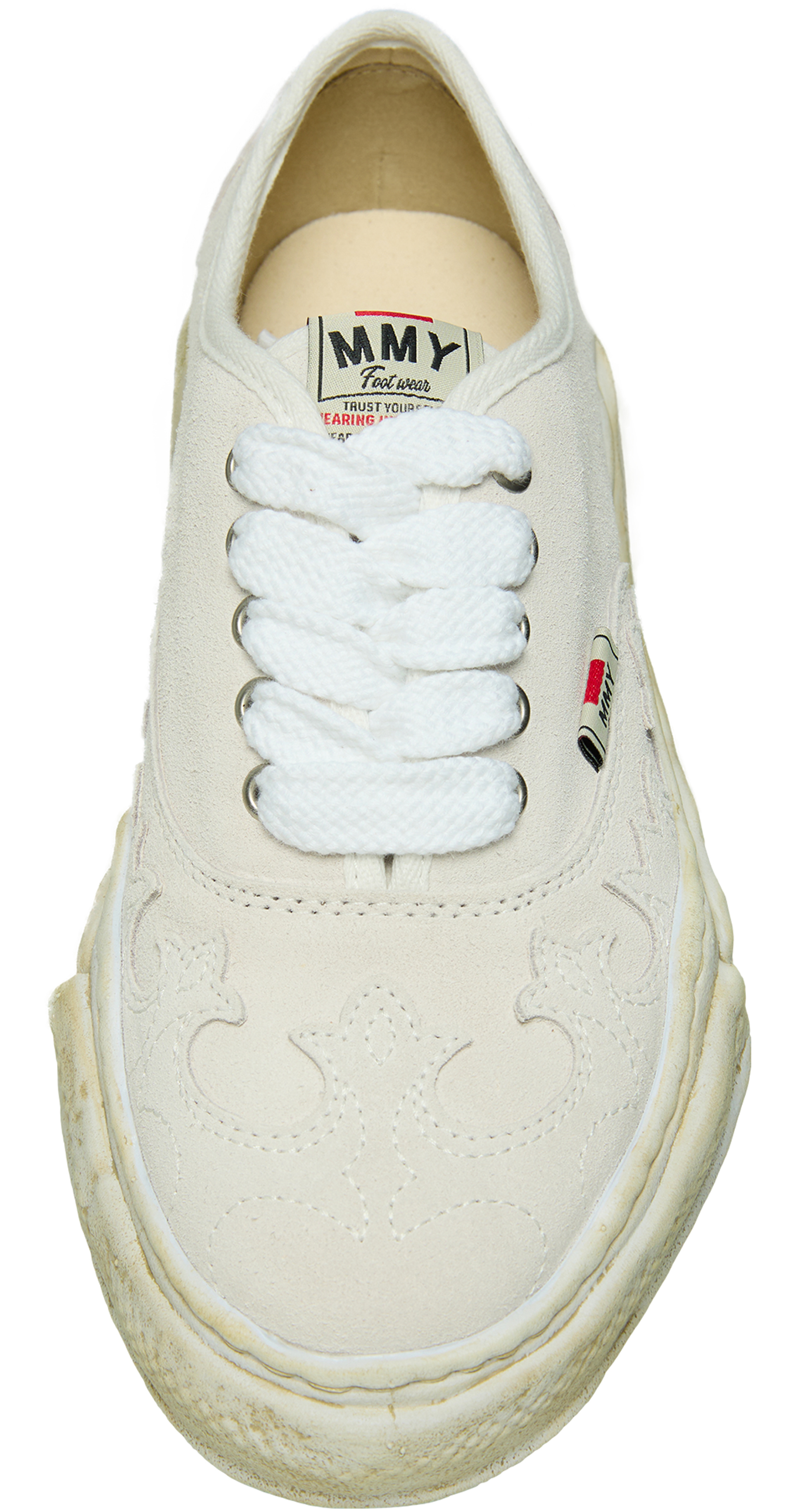 Maison Mihara Yasuhiro Кеды Baker Western из замши