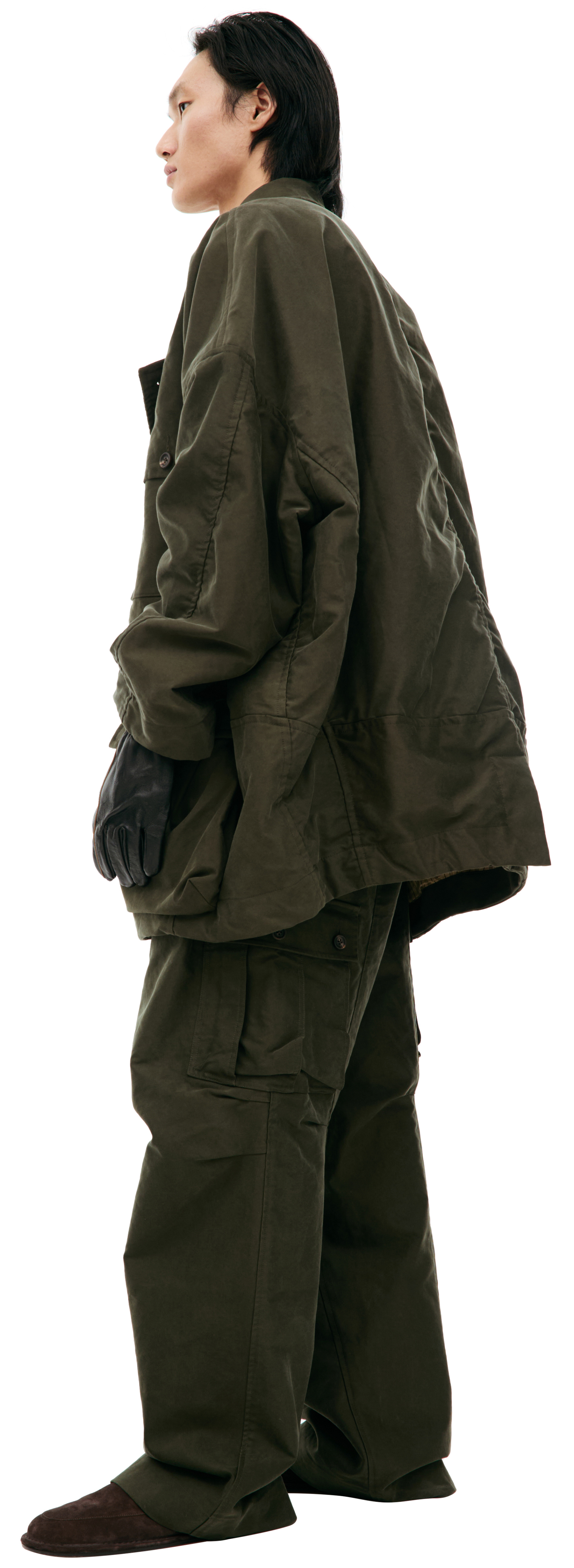 Ziggy Chen Куртка с накладными карманами