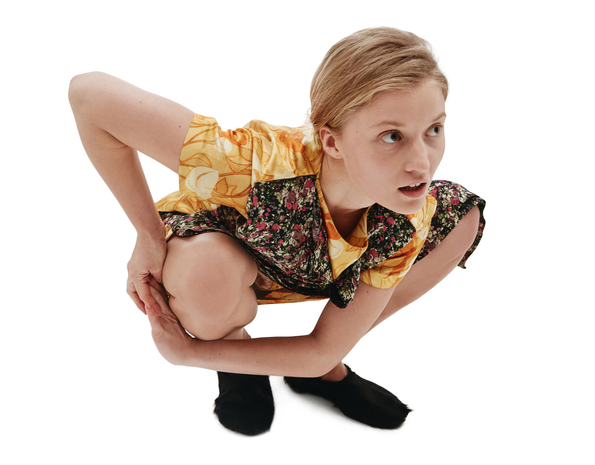 VETEMENTS Комбинированное платье Archive