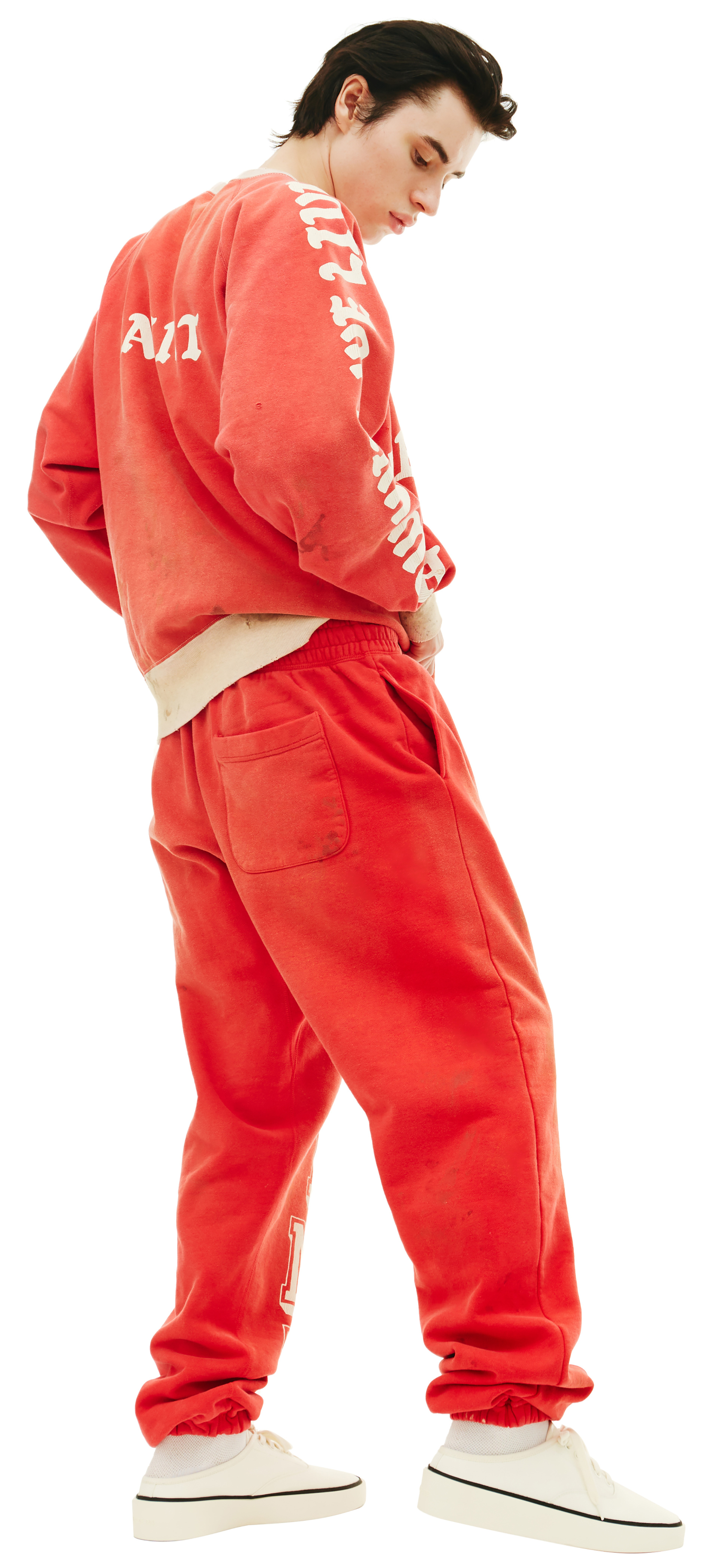 Saint Michael Спортивные брюки с принтом Saint