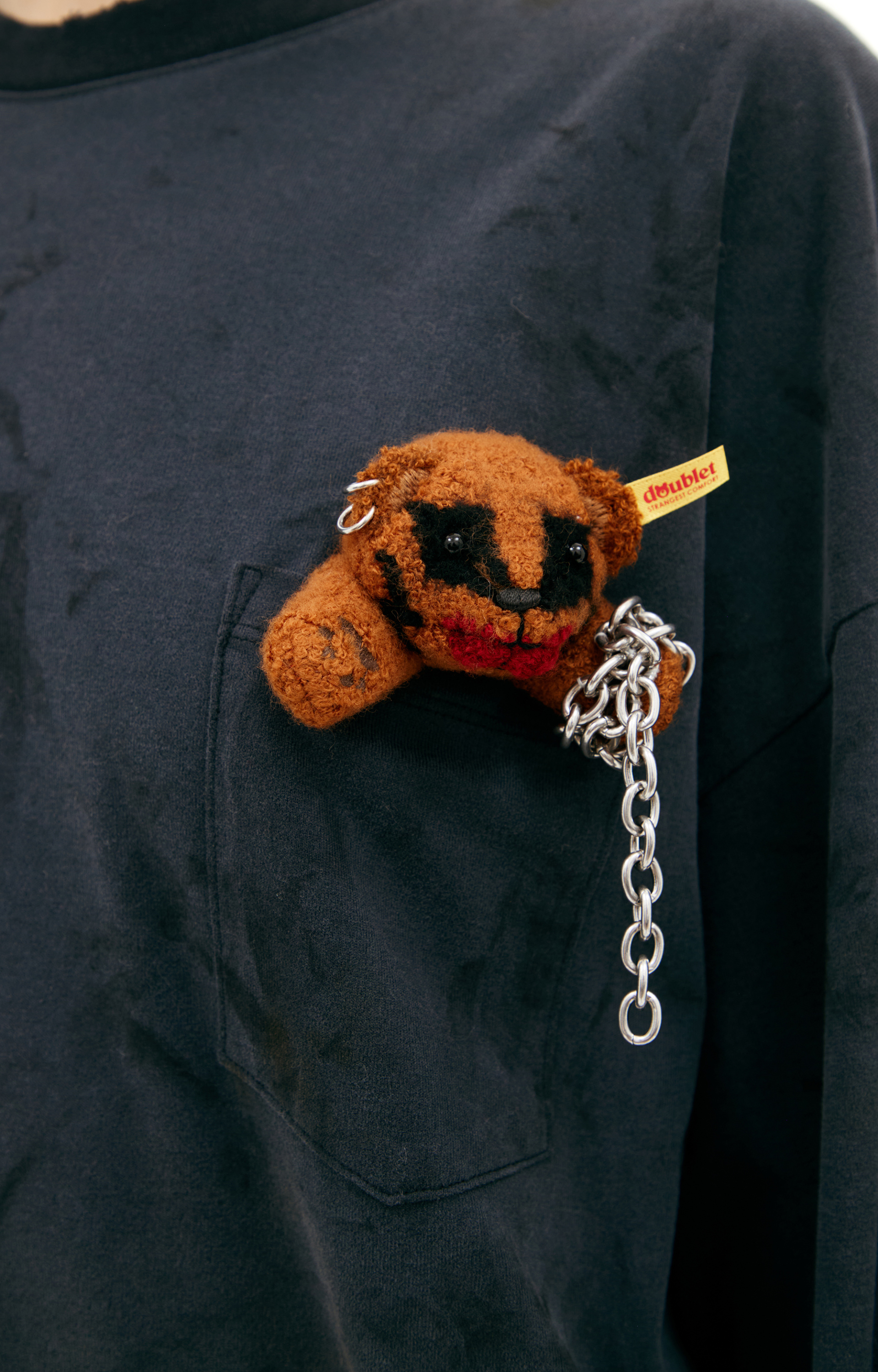 Doublet Лонгслив с медведем