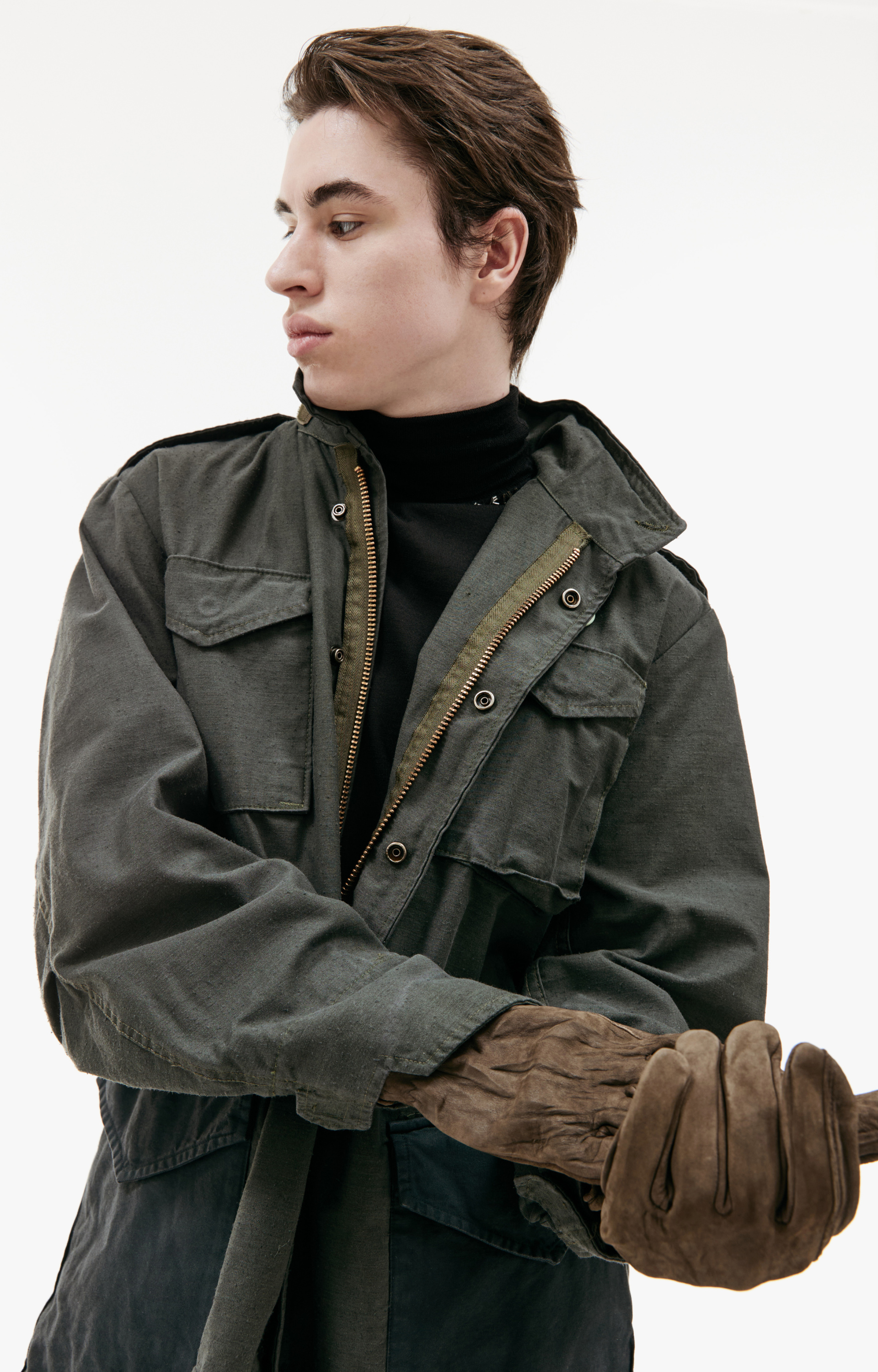 OAMC Пальто Re:Work с карманами