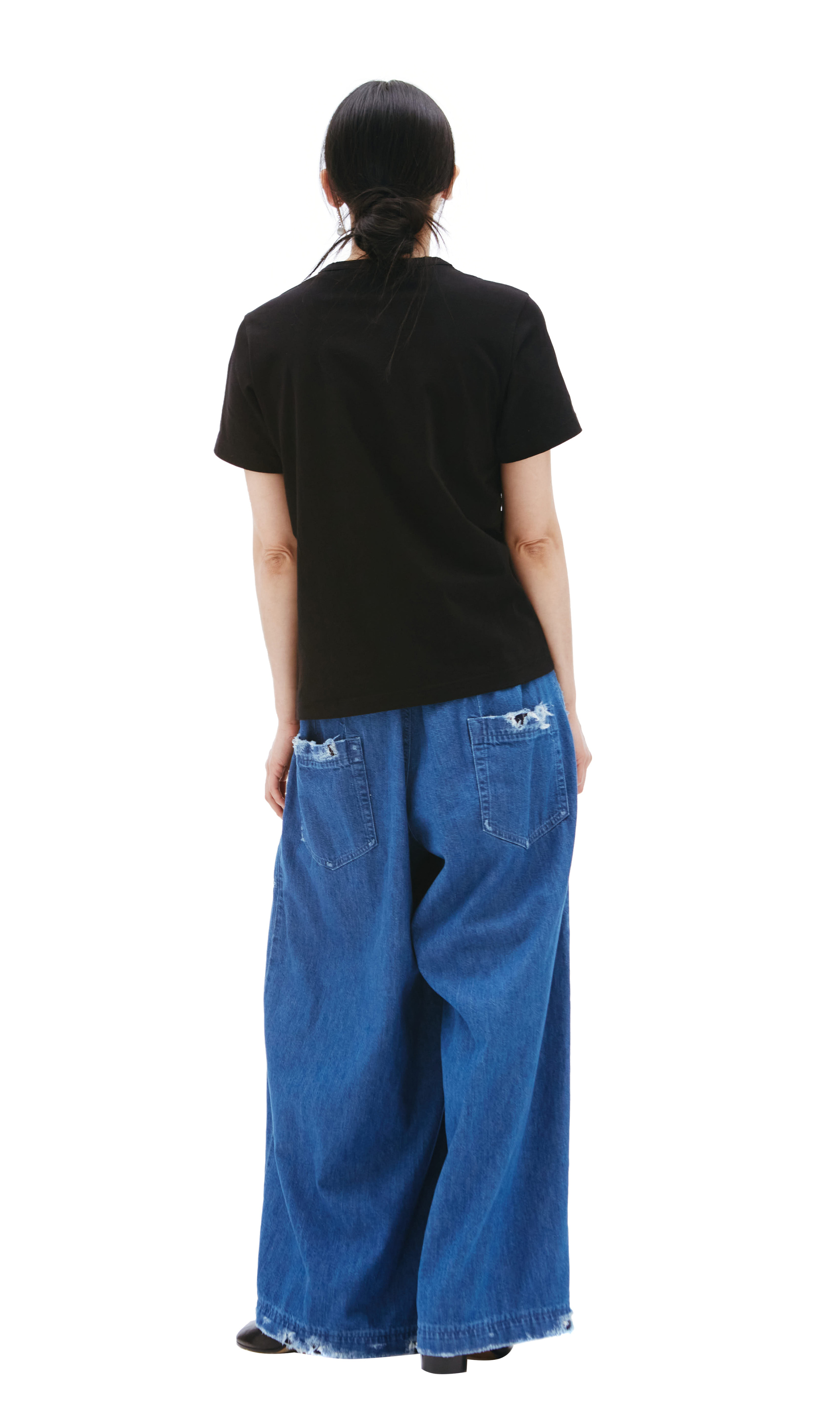 Y\'s Футболка из хлопка с принтом